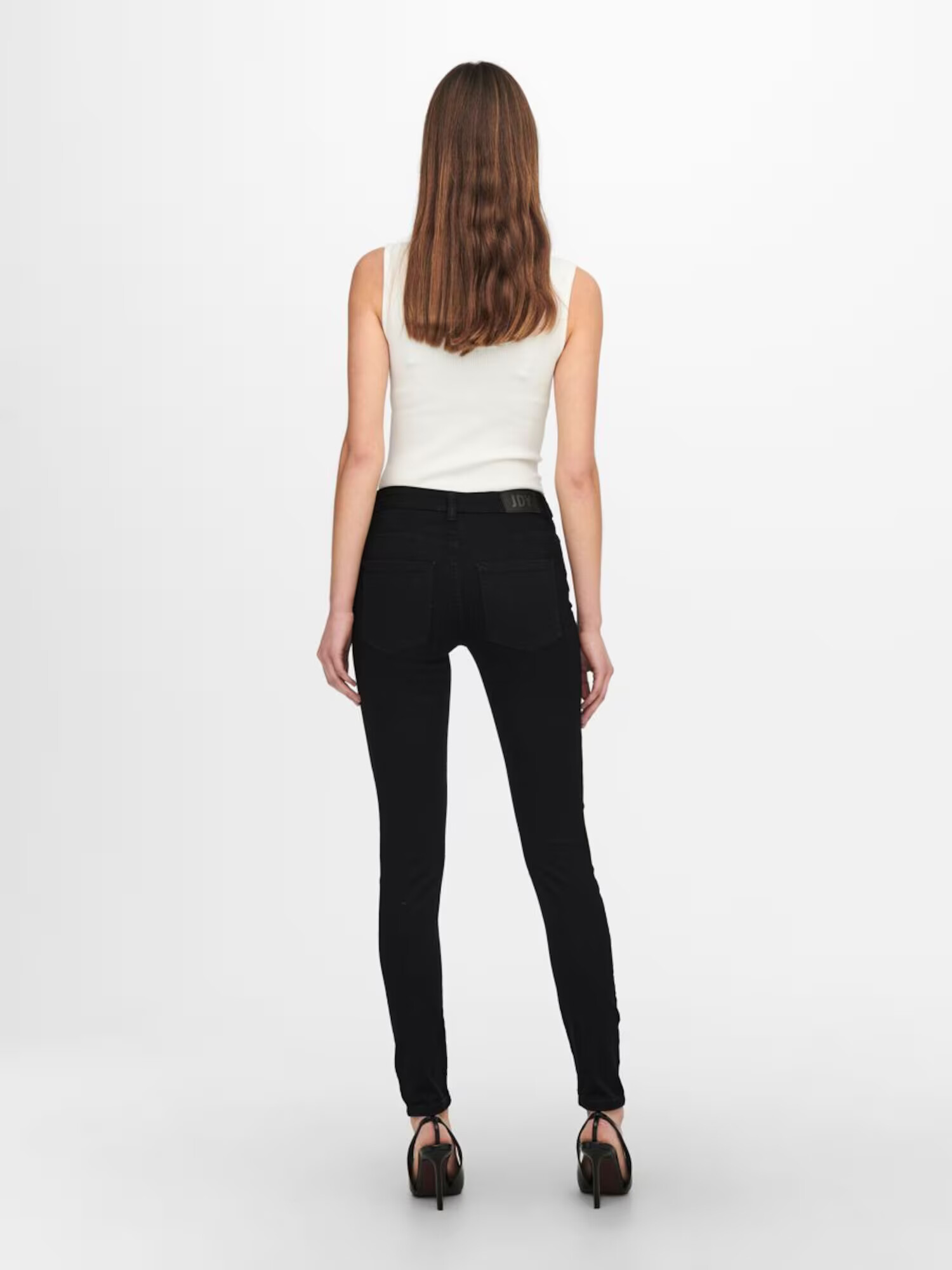 JDY Jeans 'NIKKI' negru denim - Pled.ro