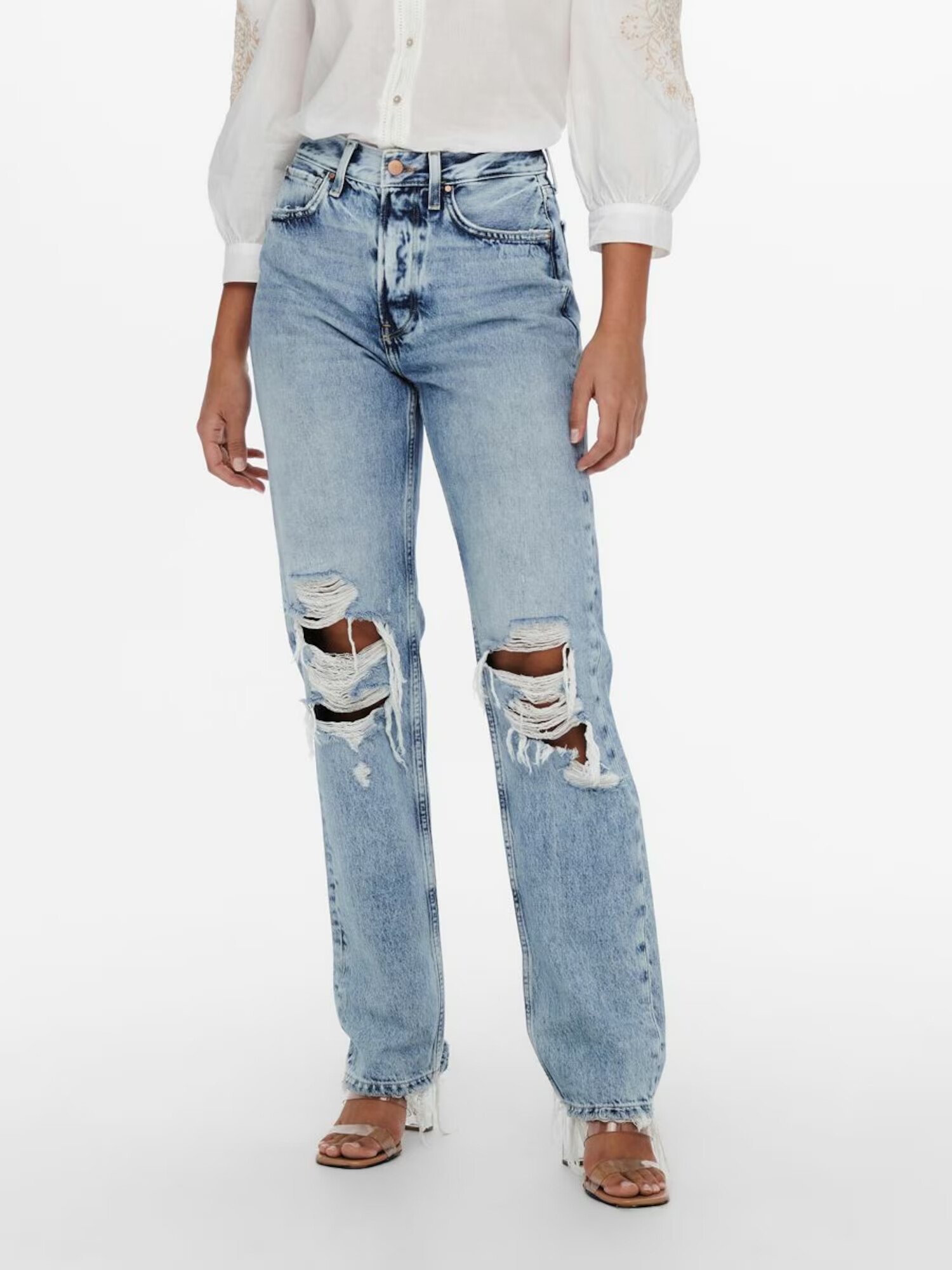 JDY Jeans 'Vanja' albastru deschis - Pled.ro