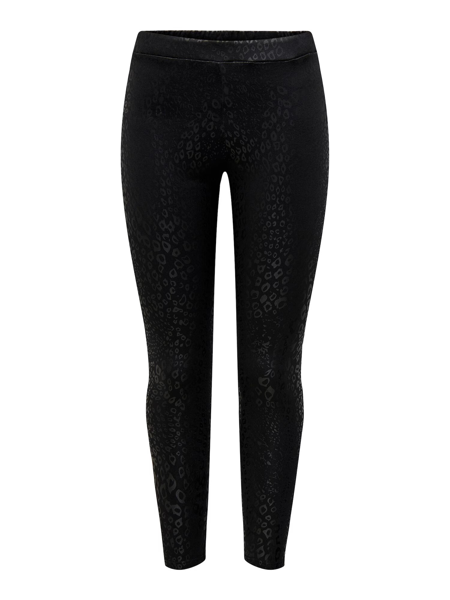 JDY Leggings 'Stine' gri metalic / negru - Pled.ro