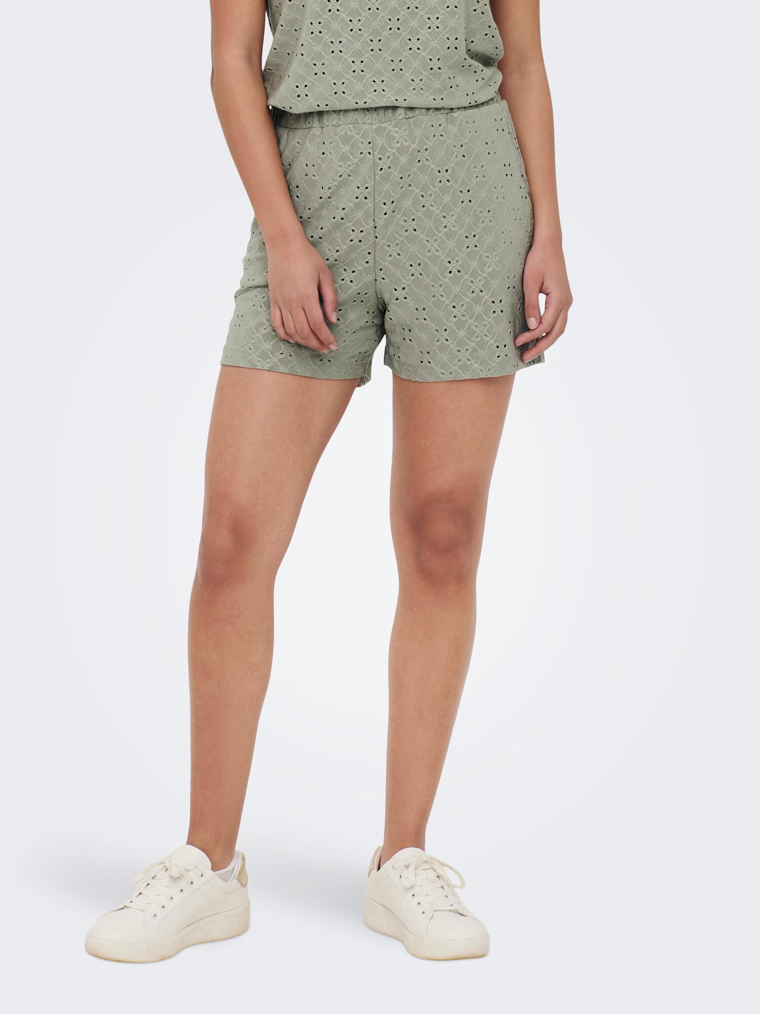 JDY Pantaloni 'Cathinka' verde pastel - Pled.ro