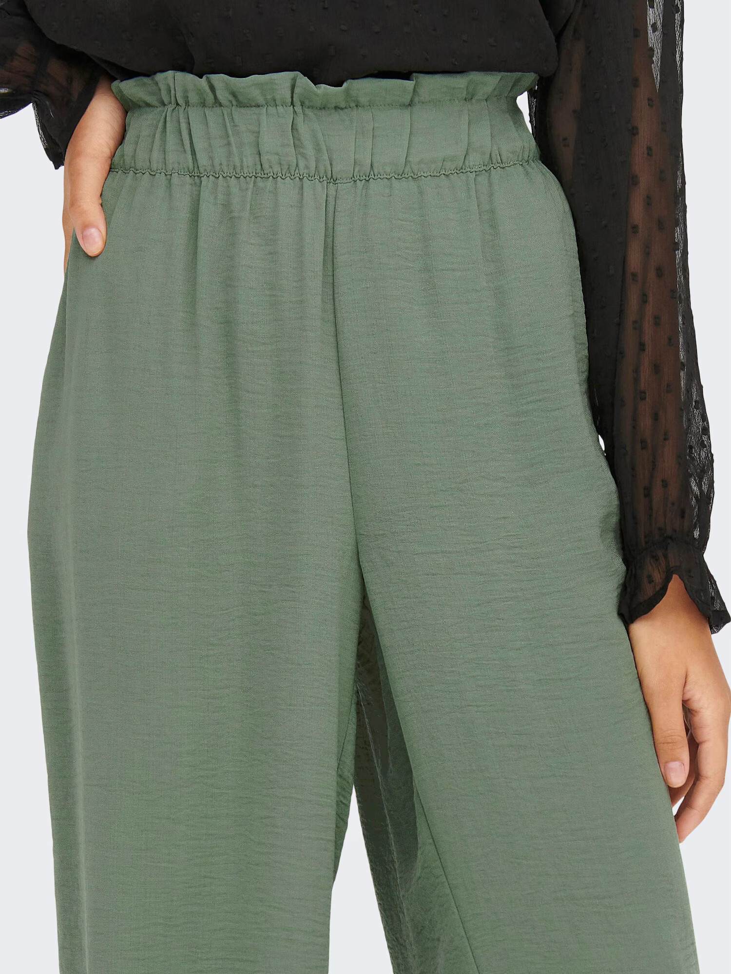 JDY Pantaloni 'Gry' verde jad - Pled.ro