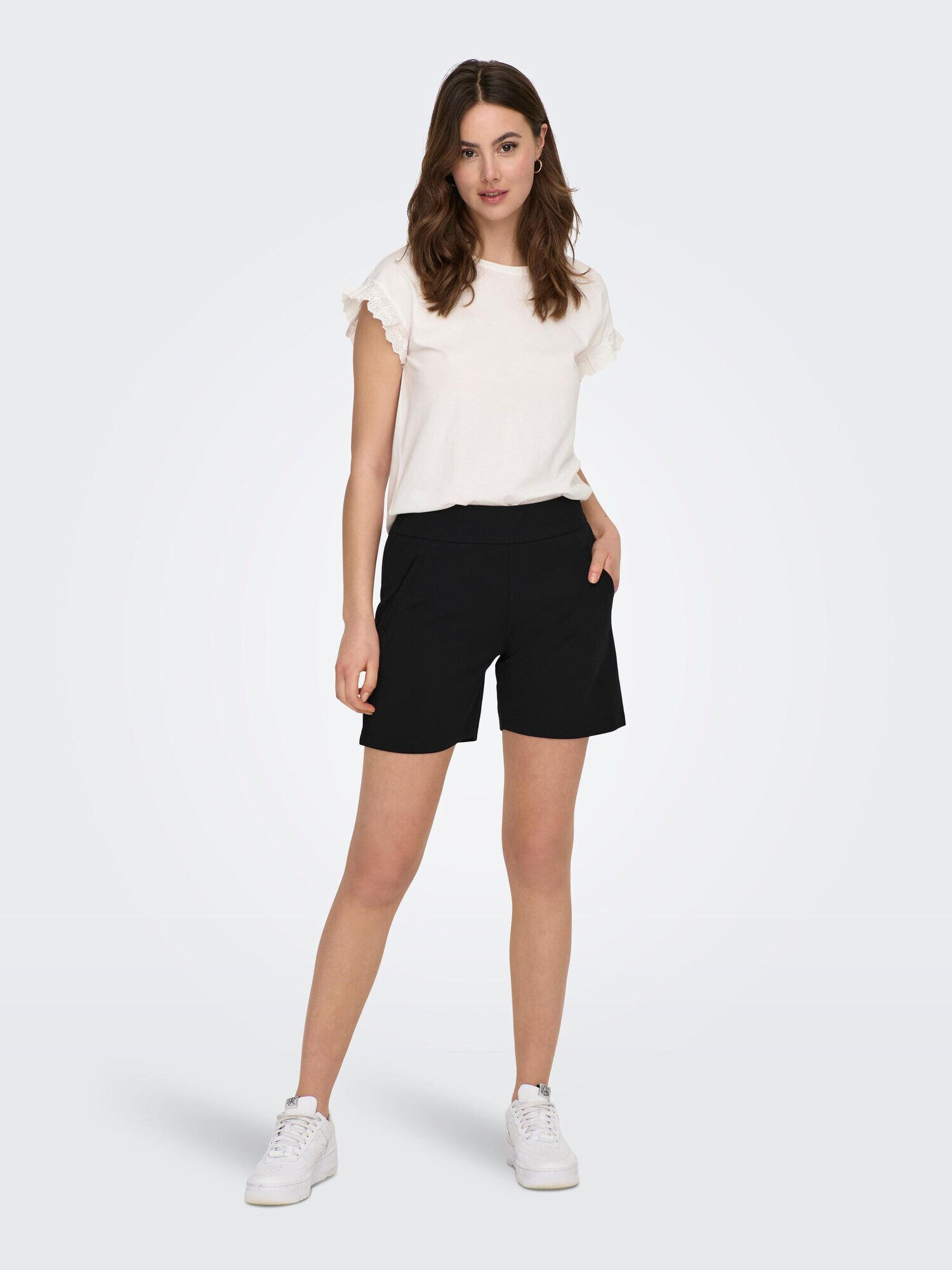 JDY Pantaloni negru - Pled.ro