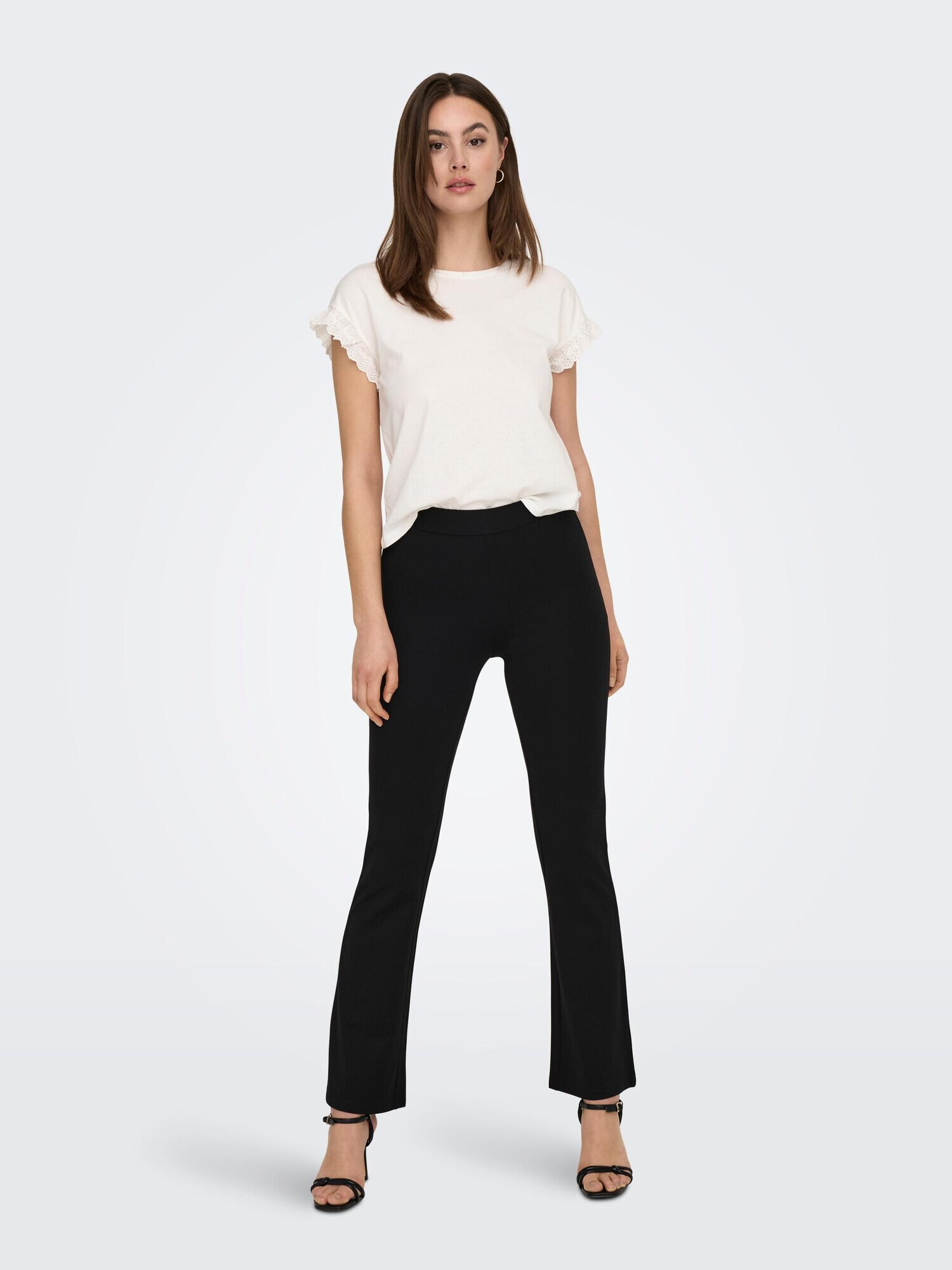 JDY Pantaloni 'Pretty' negru - Pled.ro