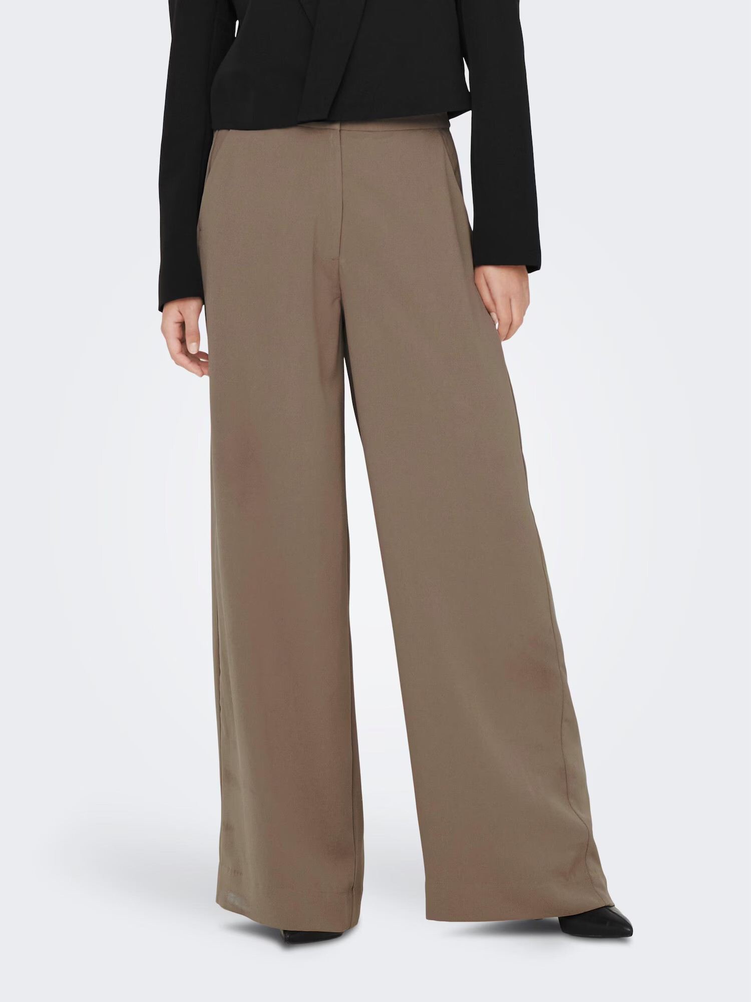 JDY Pantaloni 'Vincent' sepie - Pled.ro