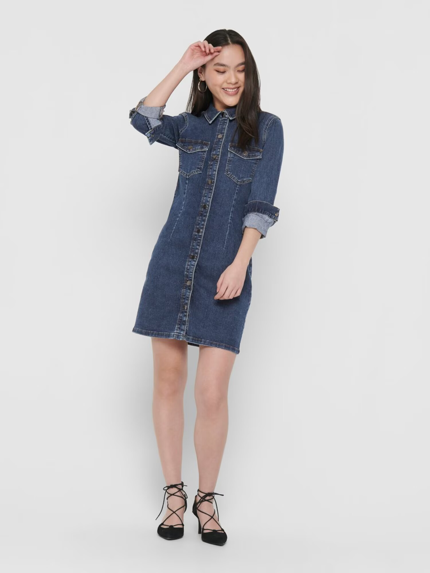 JDY Rochie albastru denim - Pled.ro