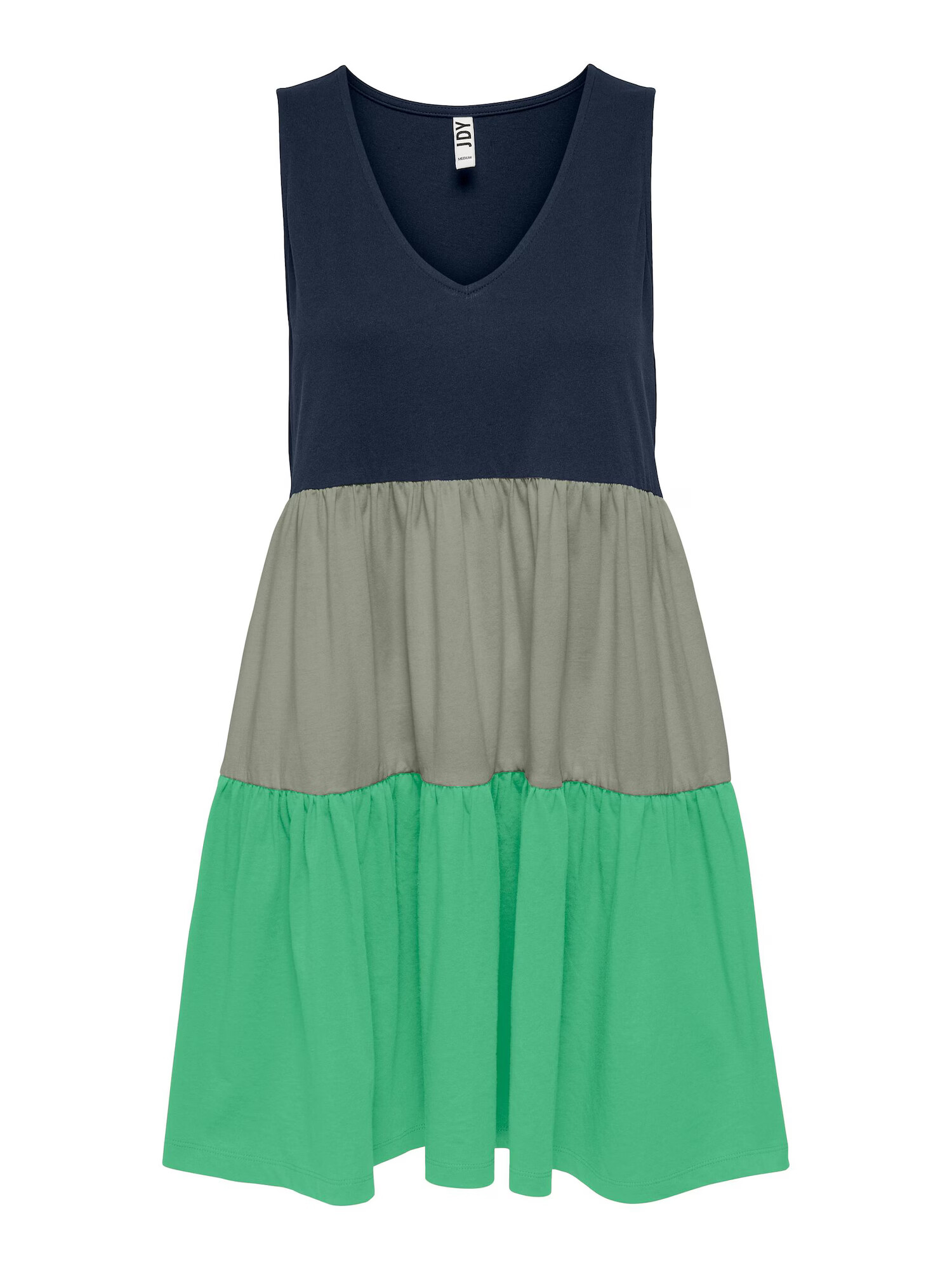 JDY Rochie 'FENNA' bleumarin / gri / verde - Pled.ro