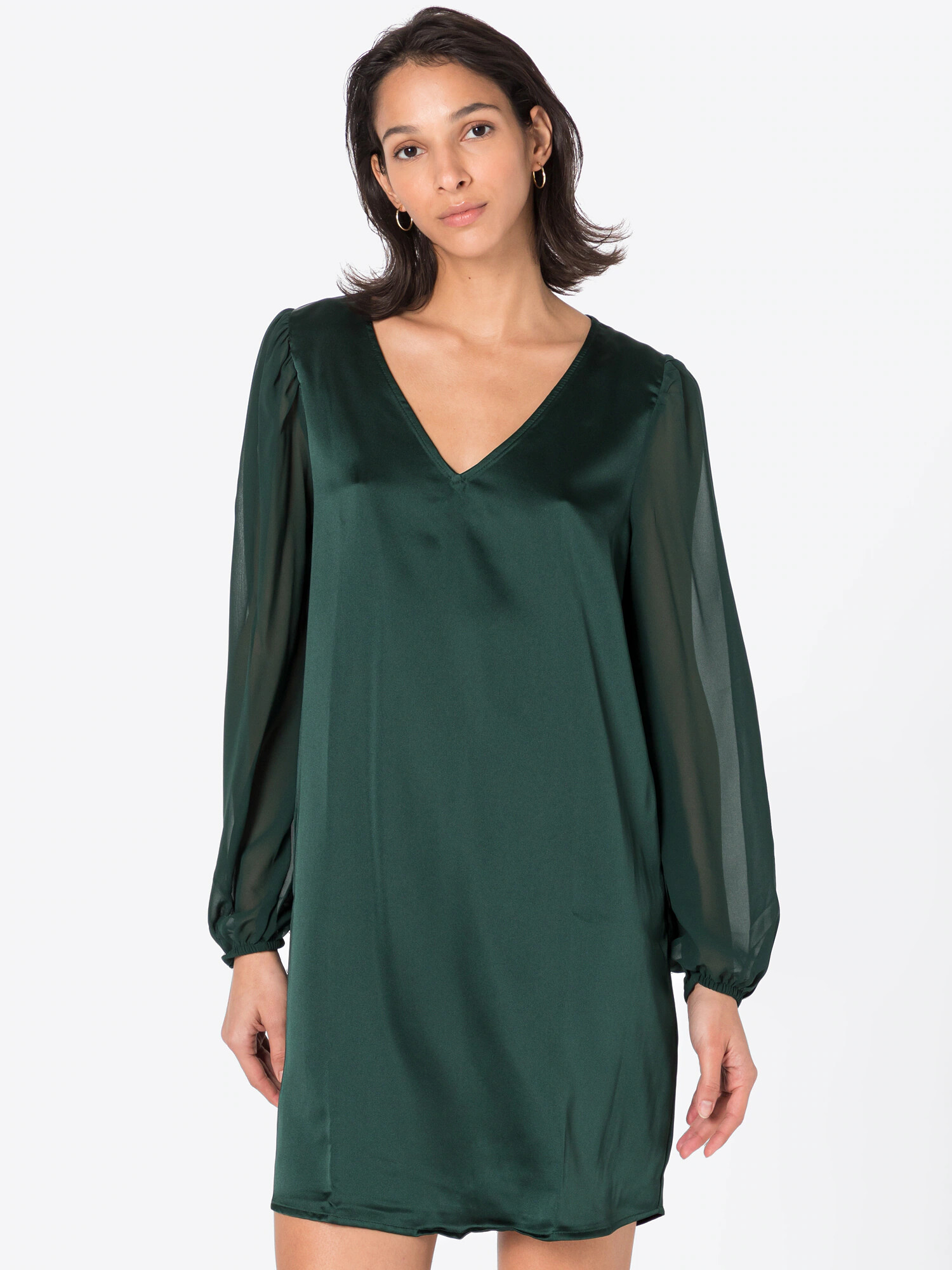 JDY Rochie 'HARPER' verde închis - Pled.ro