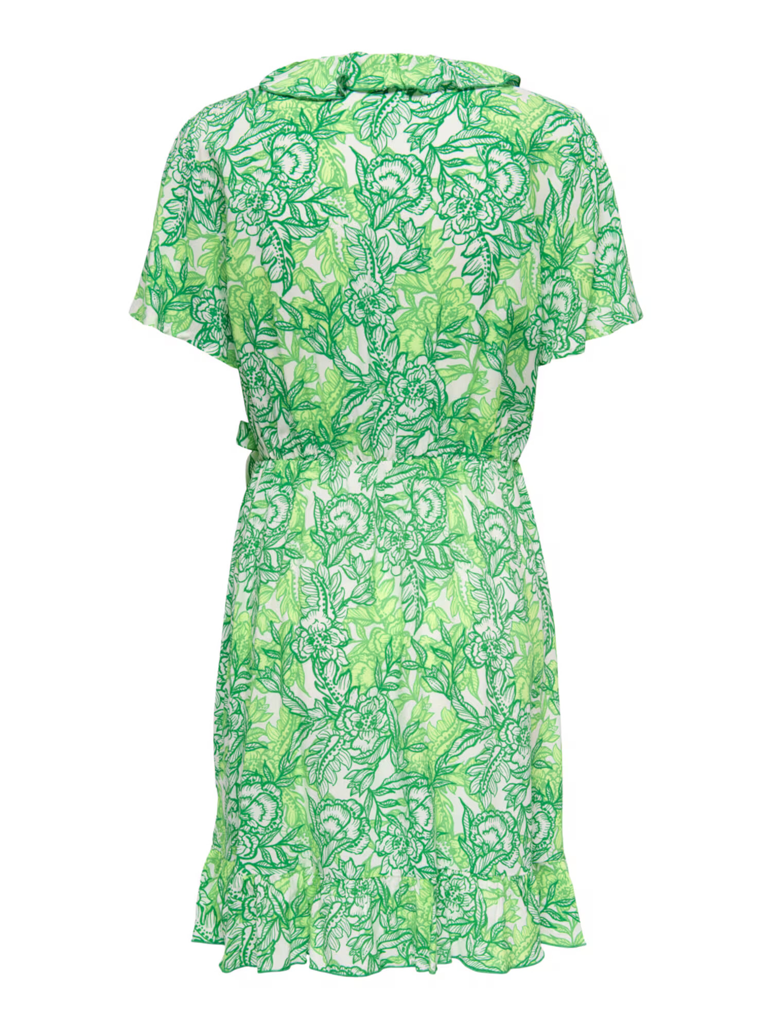 JDY Rochie 'Starr' verde / verde deschis / alb - Pled.ro