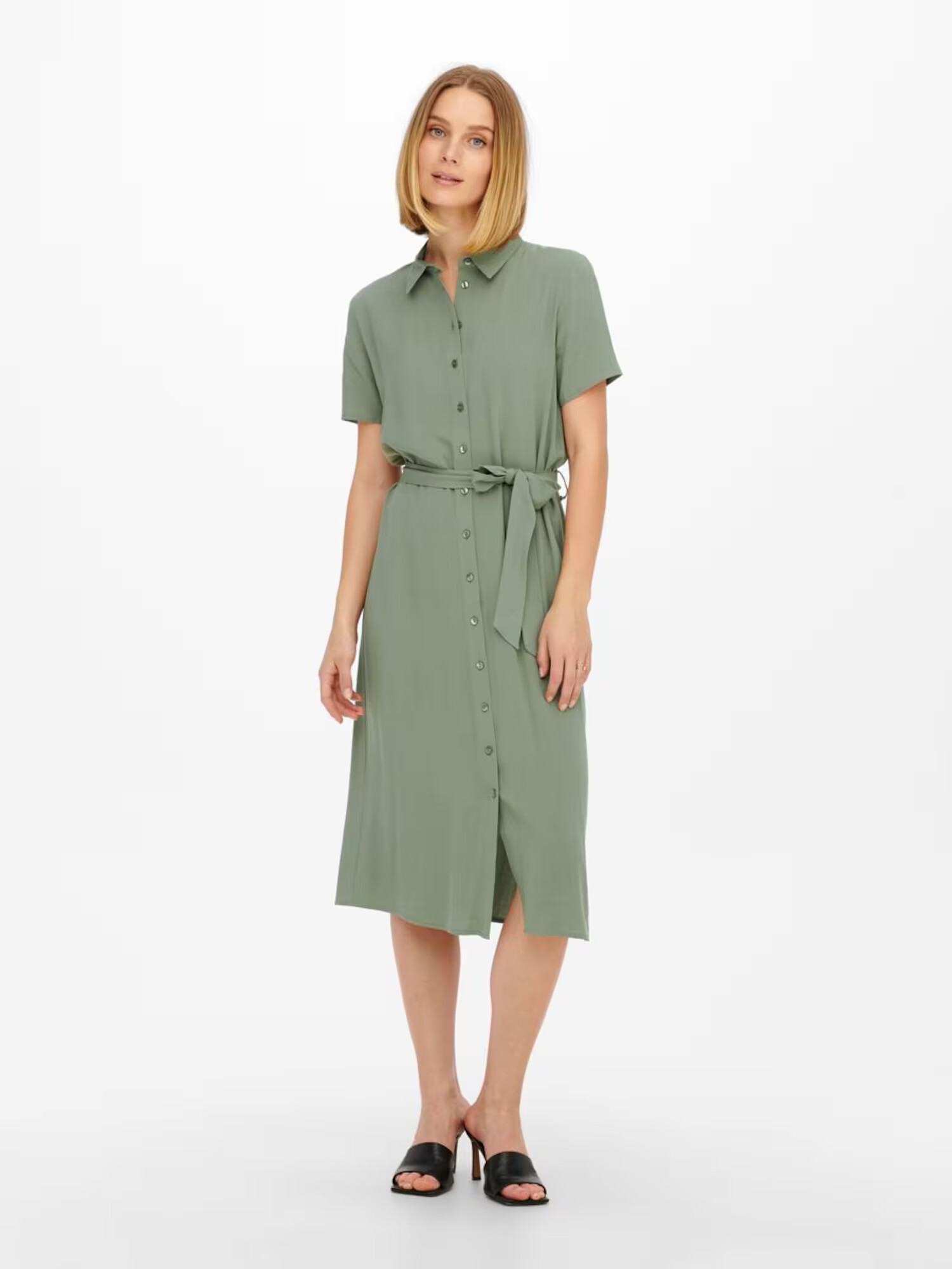 JDY Rochie tip bluză 'Elly' verde pastel - Pled.ro