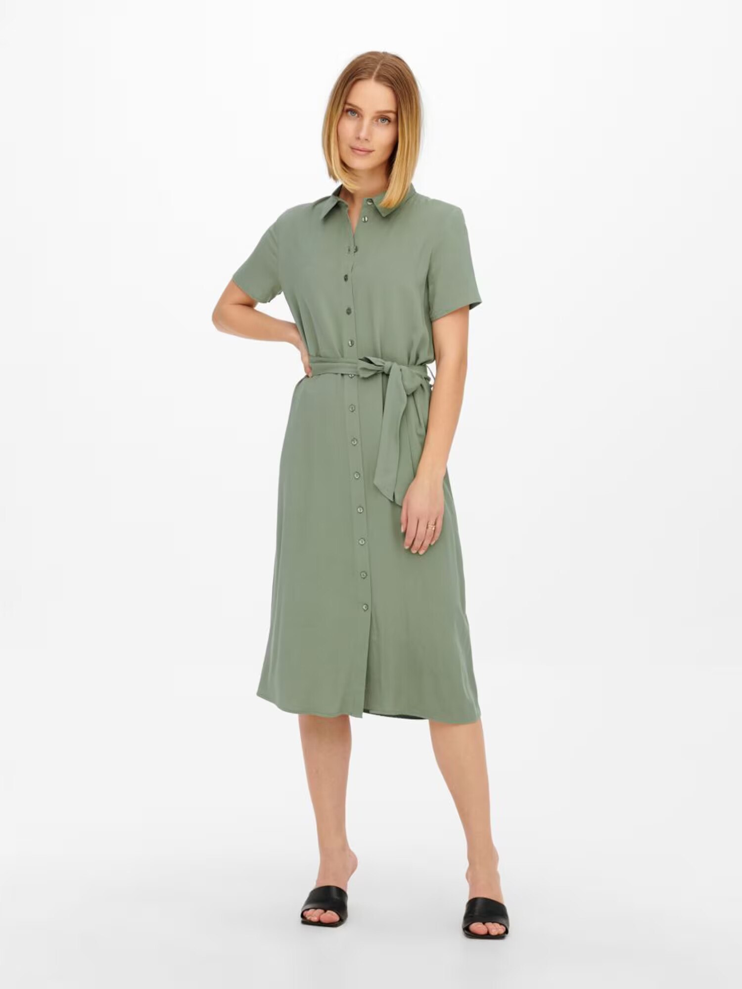 JDY Rochie tip bluză 'Elly' verde pastel - Pled.ro