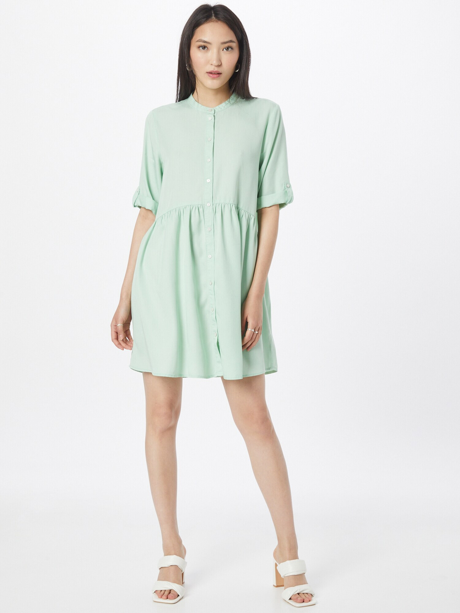 JDY Rochie tip bluză 'Olivia' verde pastel - Pled.ro