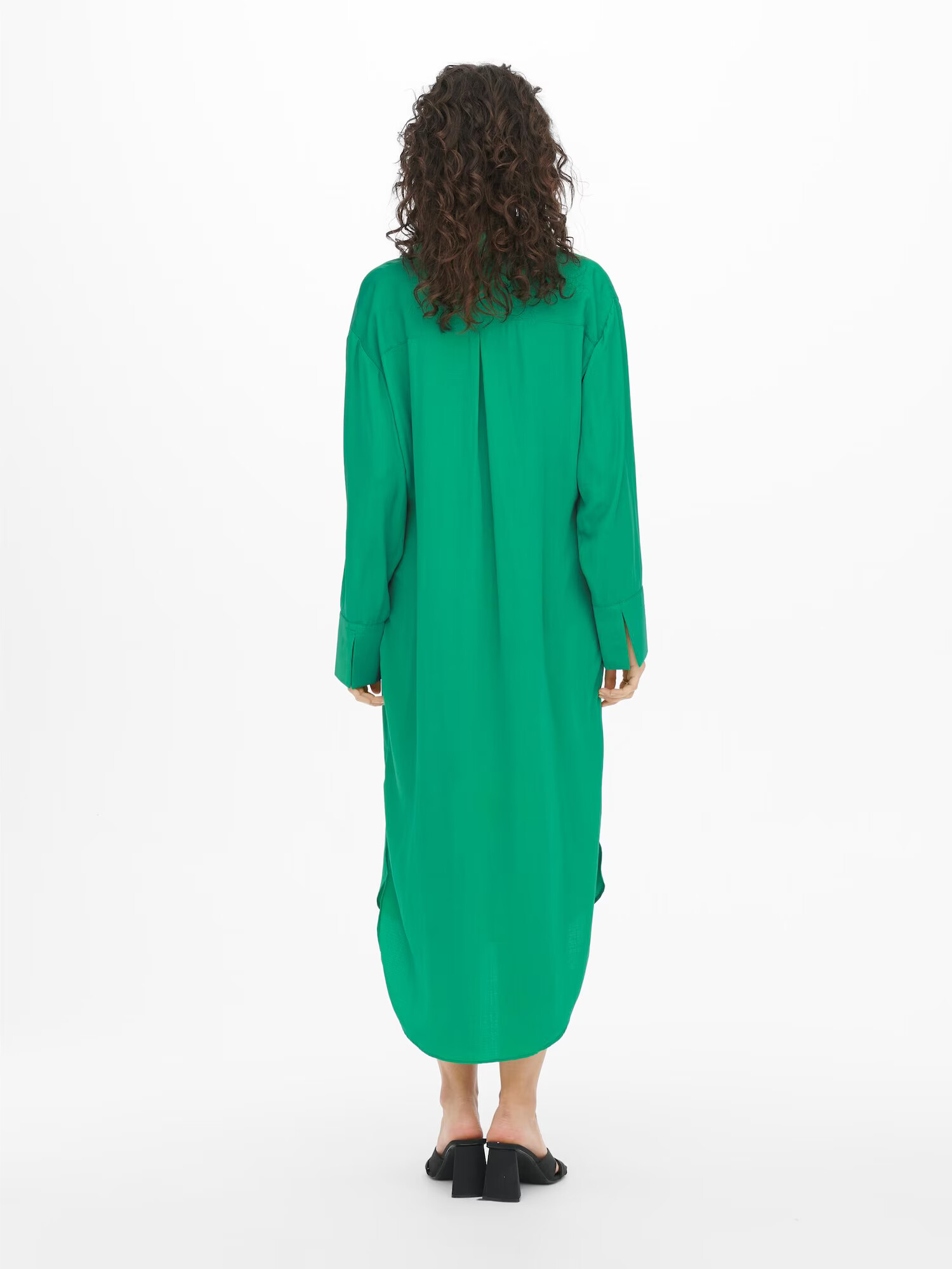 JDY Rochie tip bluză verde - Pled.ro