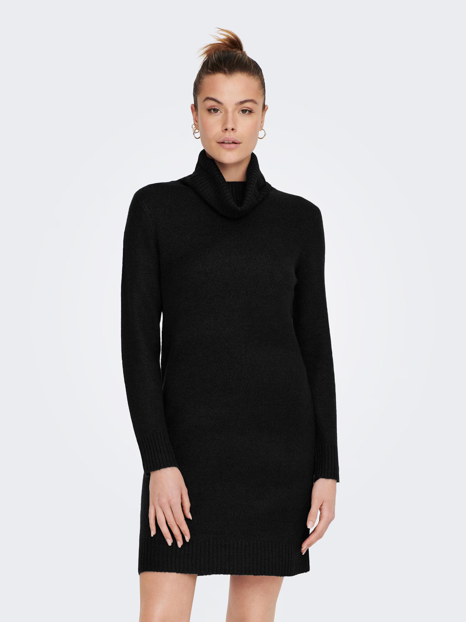 JDY Rochie tricotat 'Elanor' negru - Pled.ro