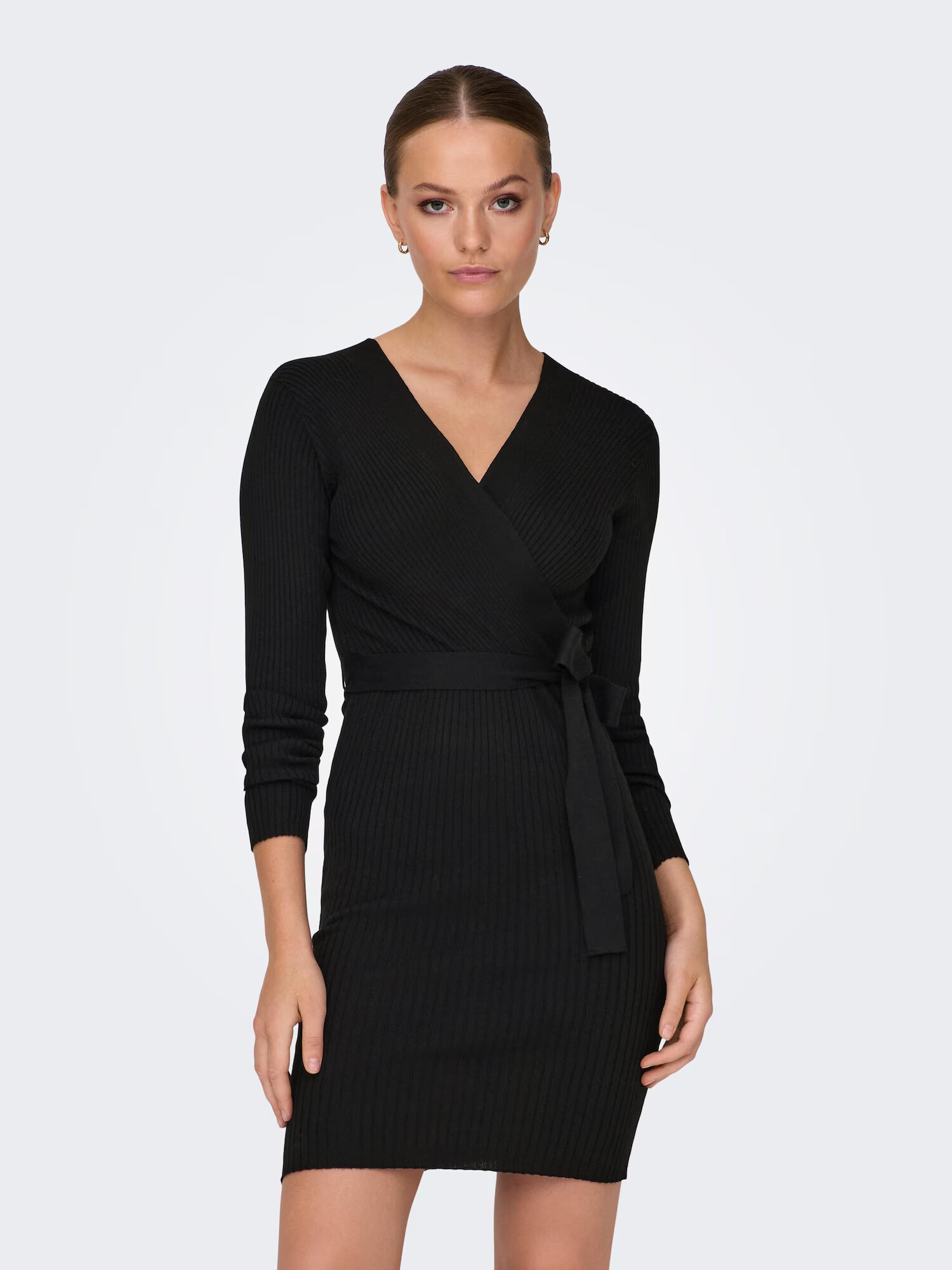 JDY Rochie tricotat 'MOLLY' negru - Pled.ro