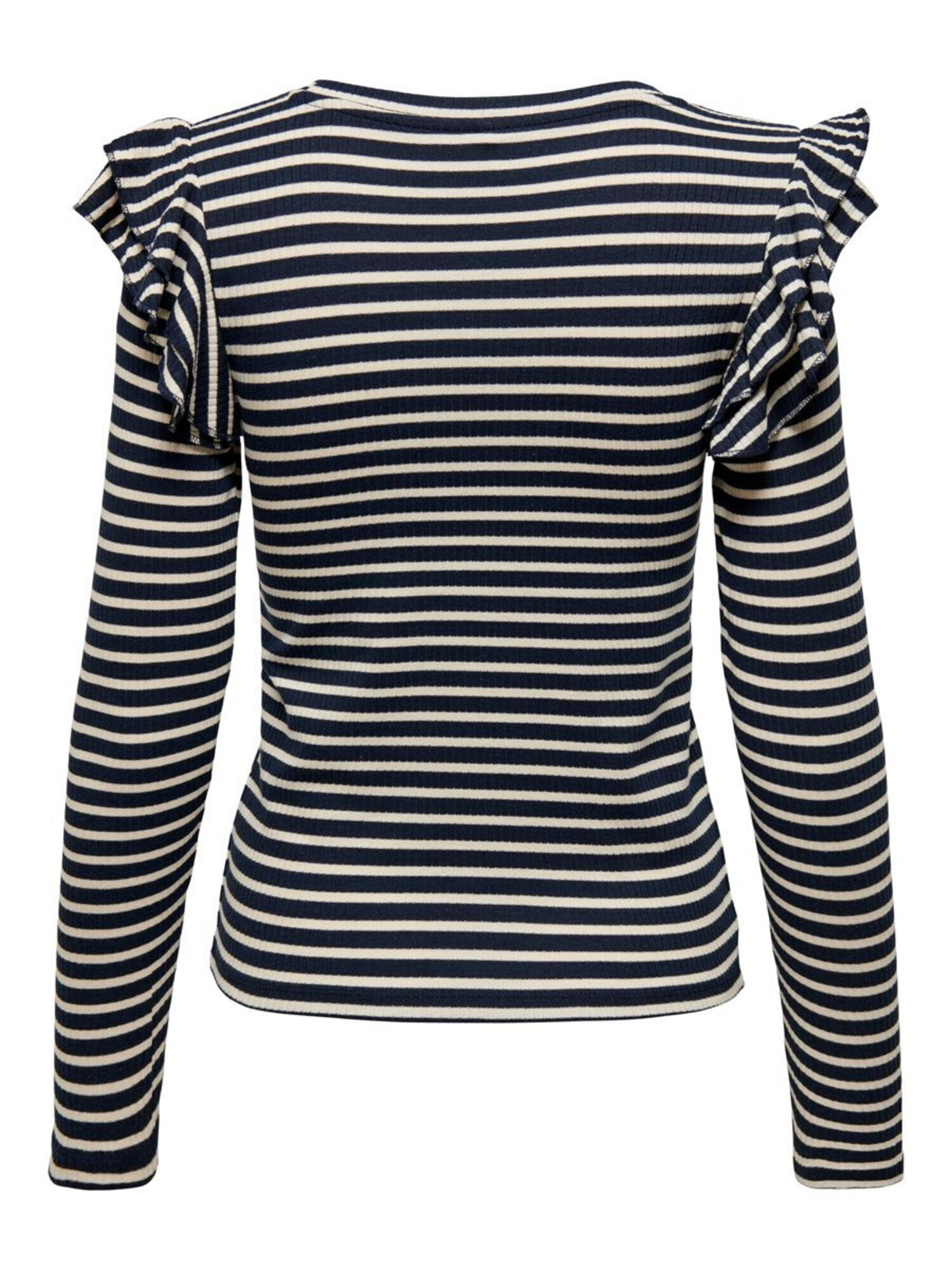 JDY Tricou 'Mille' bleumarin / alb - Pled.ro