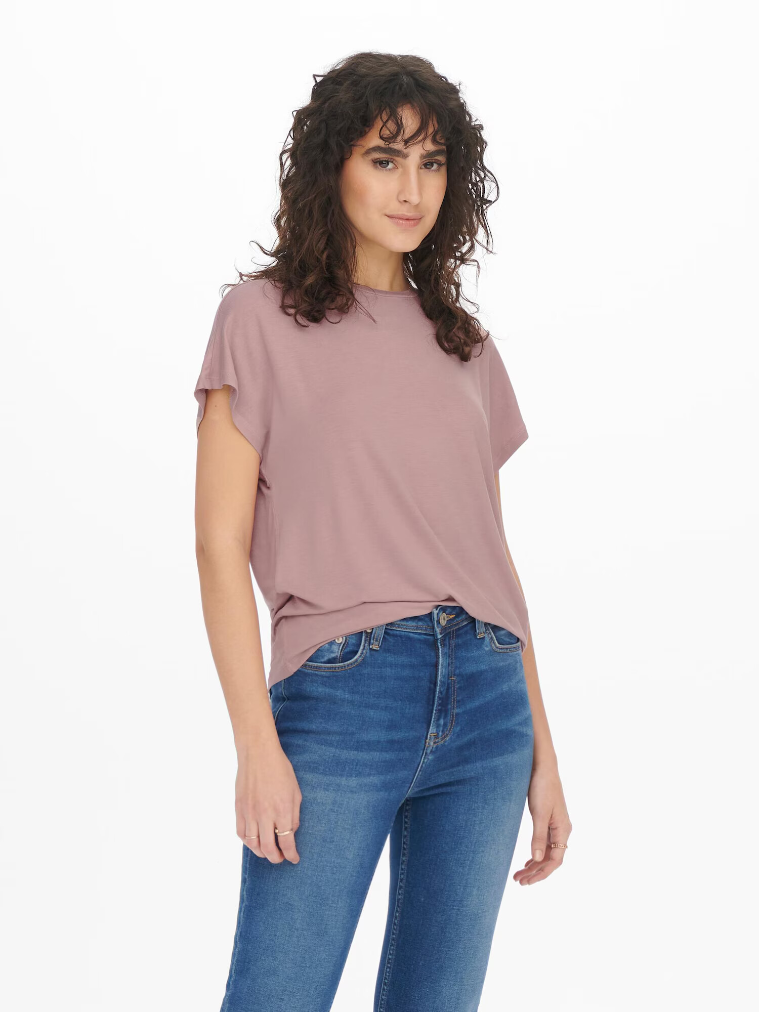 JDY Tricou 'Nelly' mauve - Pled.ro