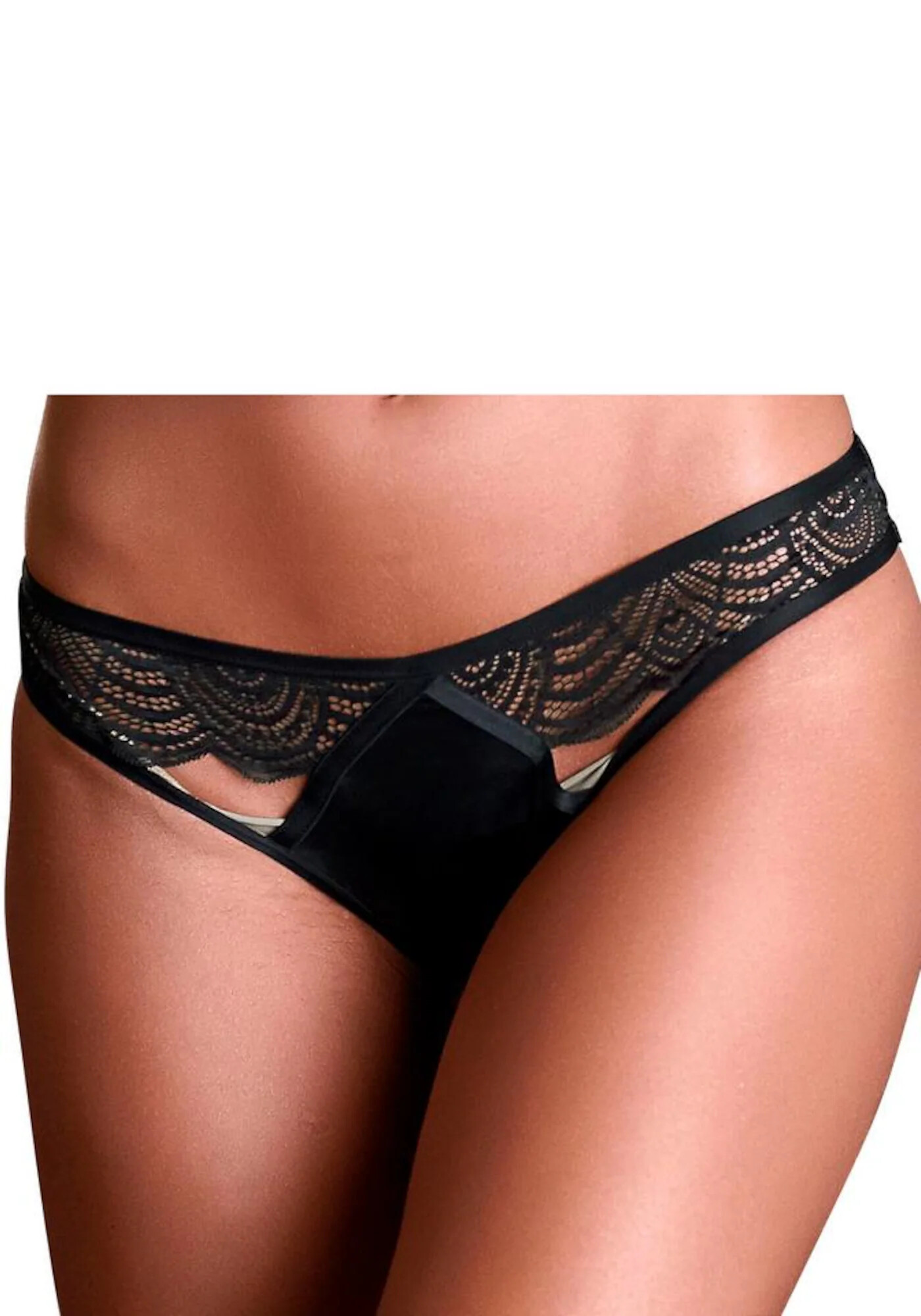 JETTE Tanga negru - Pled.ro