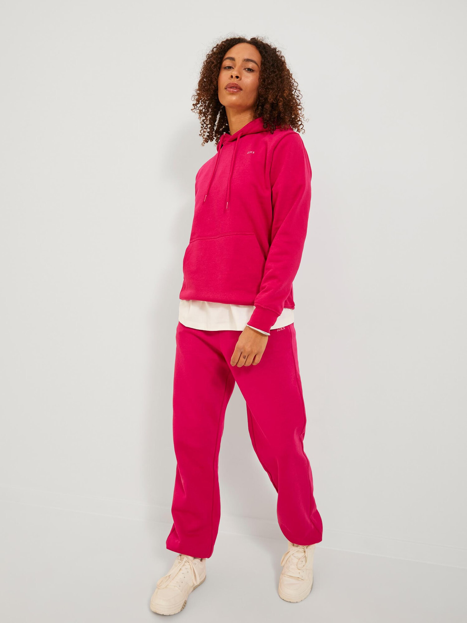 JJXX Pantaloni 'ABBIE' magenta - Pled.ro