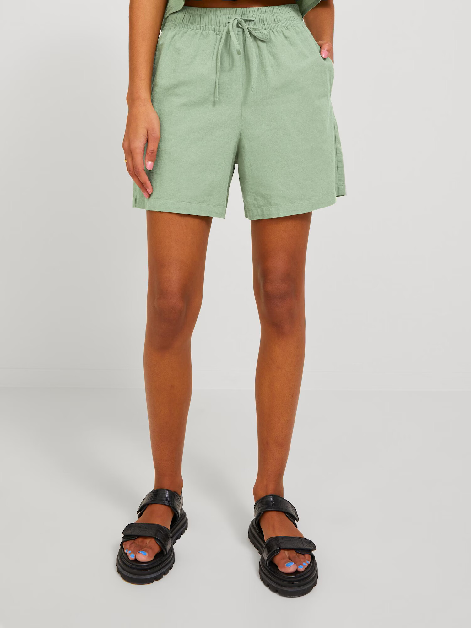 JJXX Pantaloni 'Amy' verde pastel - Pled.ro