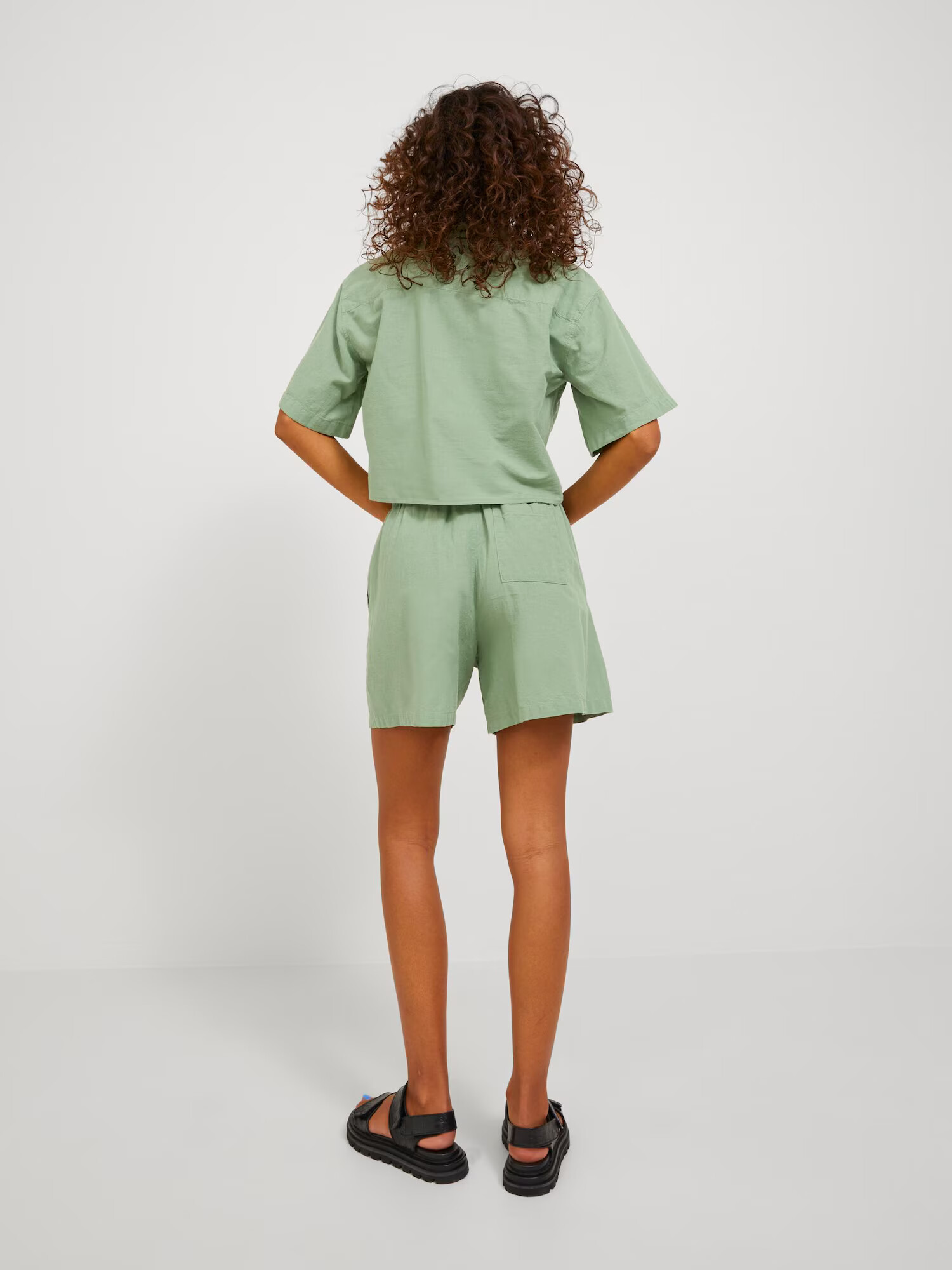 JJXX Pantaloni 'Amy' verde pastel - Pled.ro