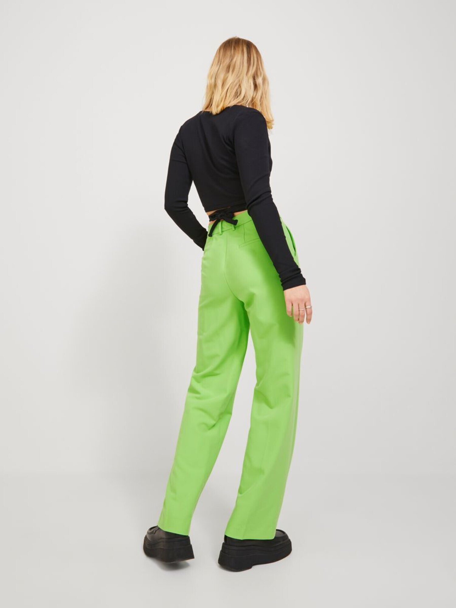 JJXX Pantaloni 'Mary' verde măr - Pled.ro