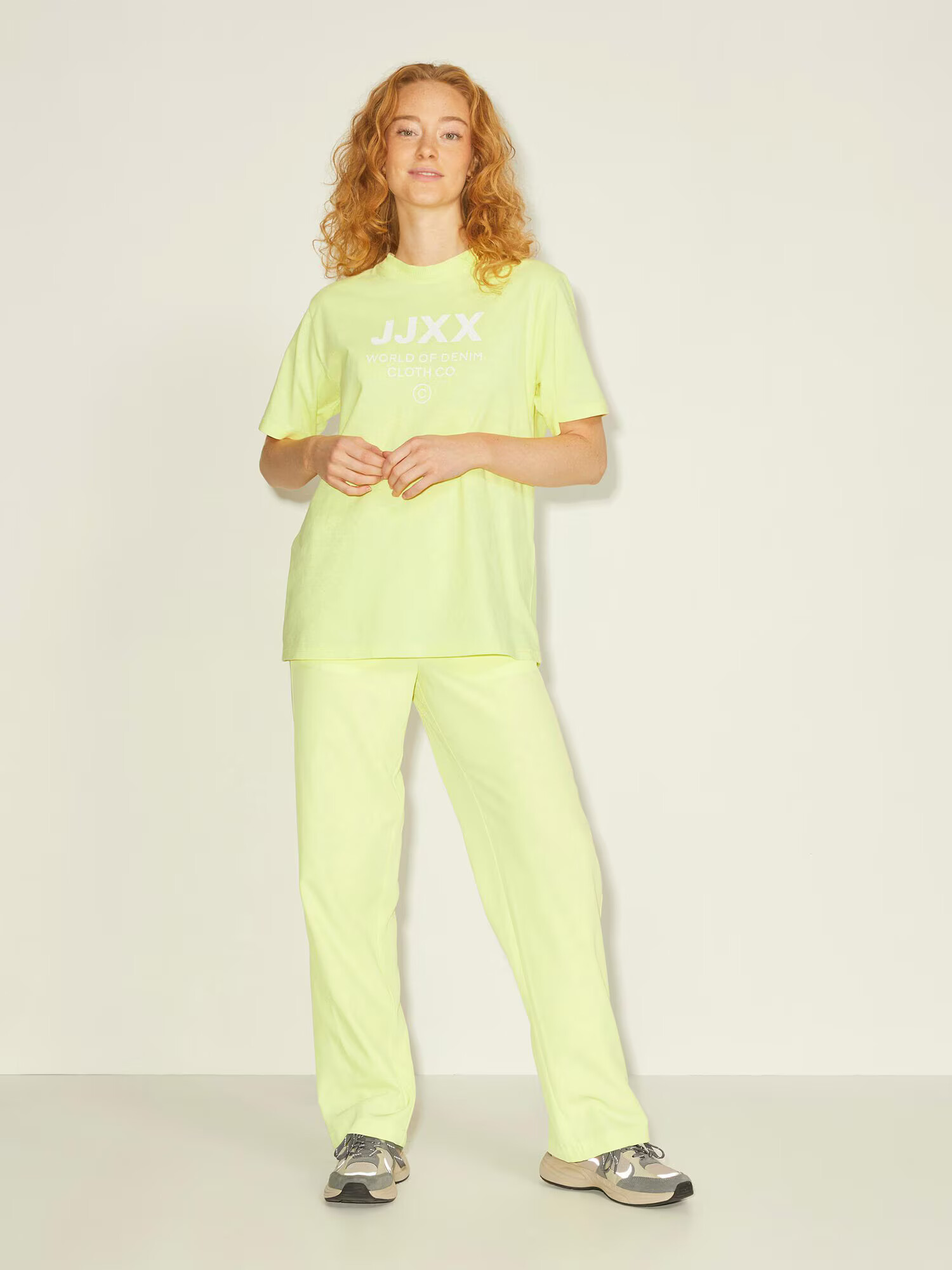 JJXX Pantaloni 'POPPY' galben - Pled.ro