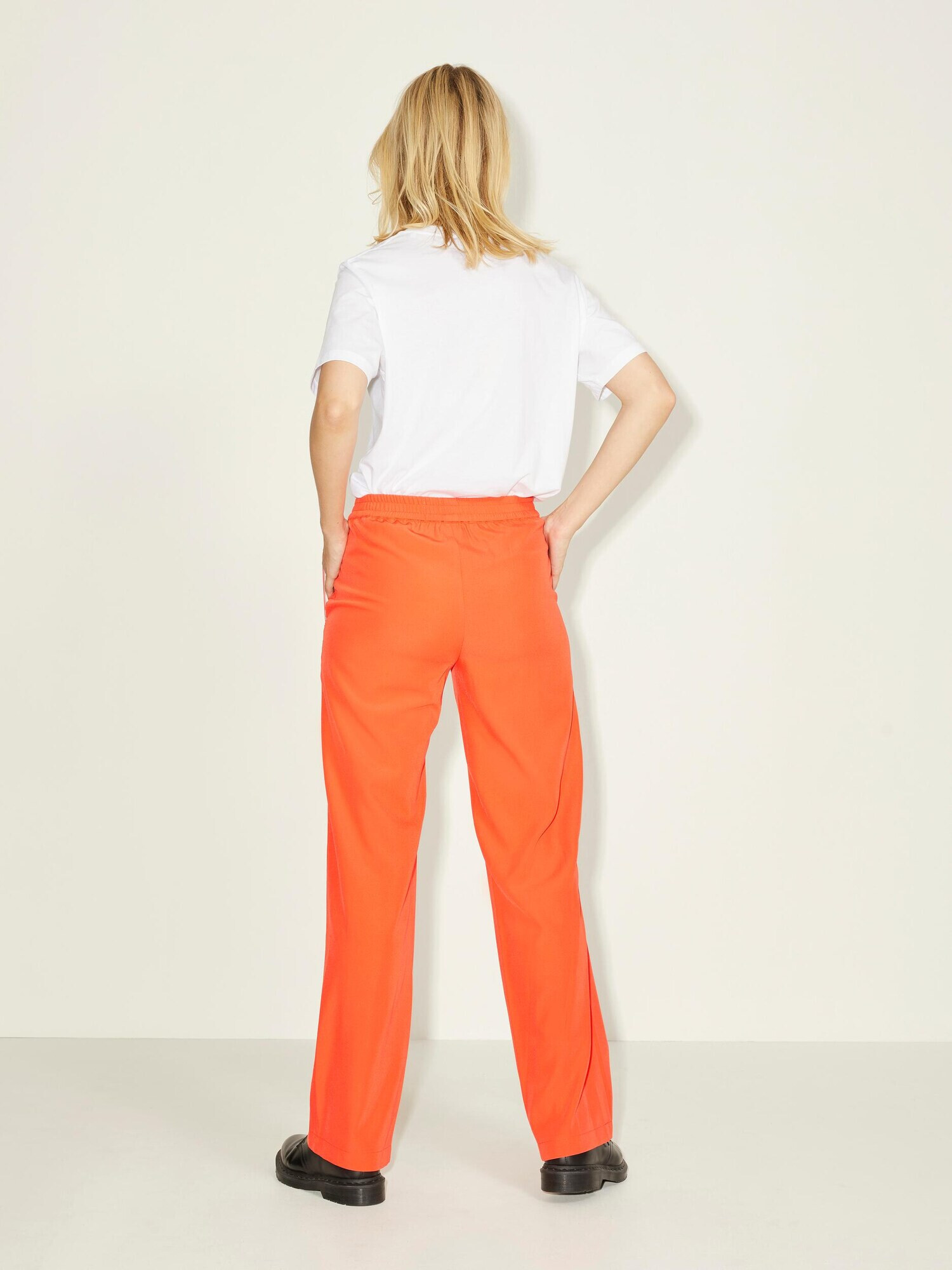 JJXX Pantaloni 'POPPY' roșu orange - Pled.ro