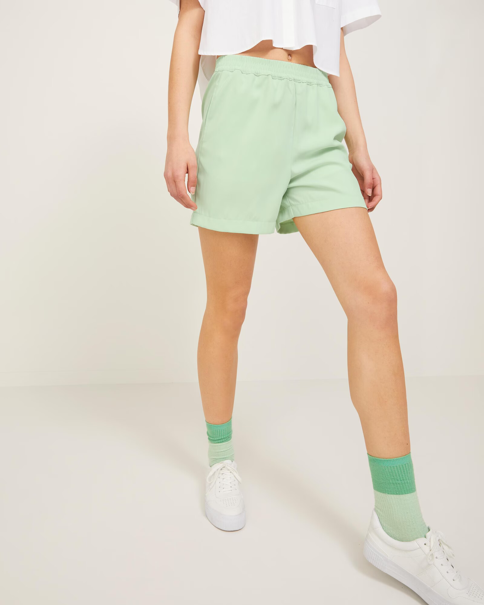 JJXX Pantaloni 'Poppy' verde pastel - Pled.ro