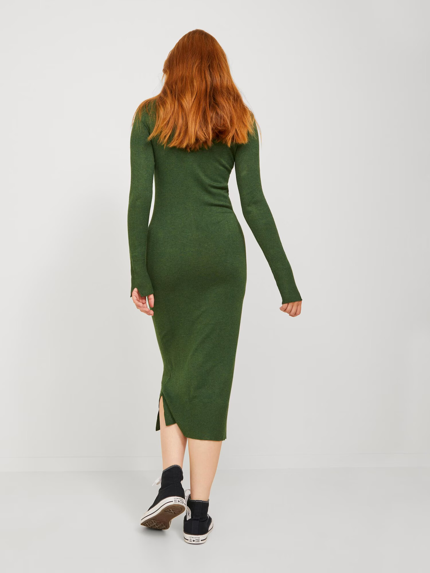 JJXX Rochie 'CAT' verde închis - Pled.ro