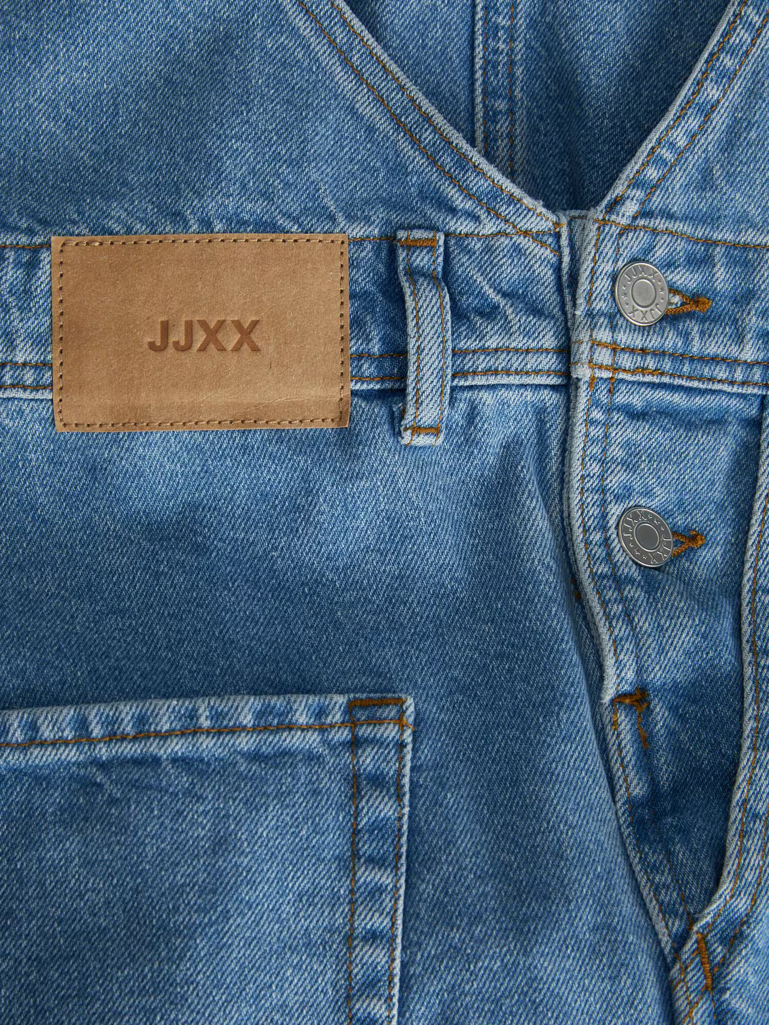 JJXX Salopetă 'Lean' albastru denim / maro - Pled.ro