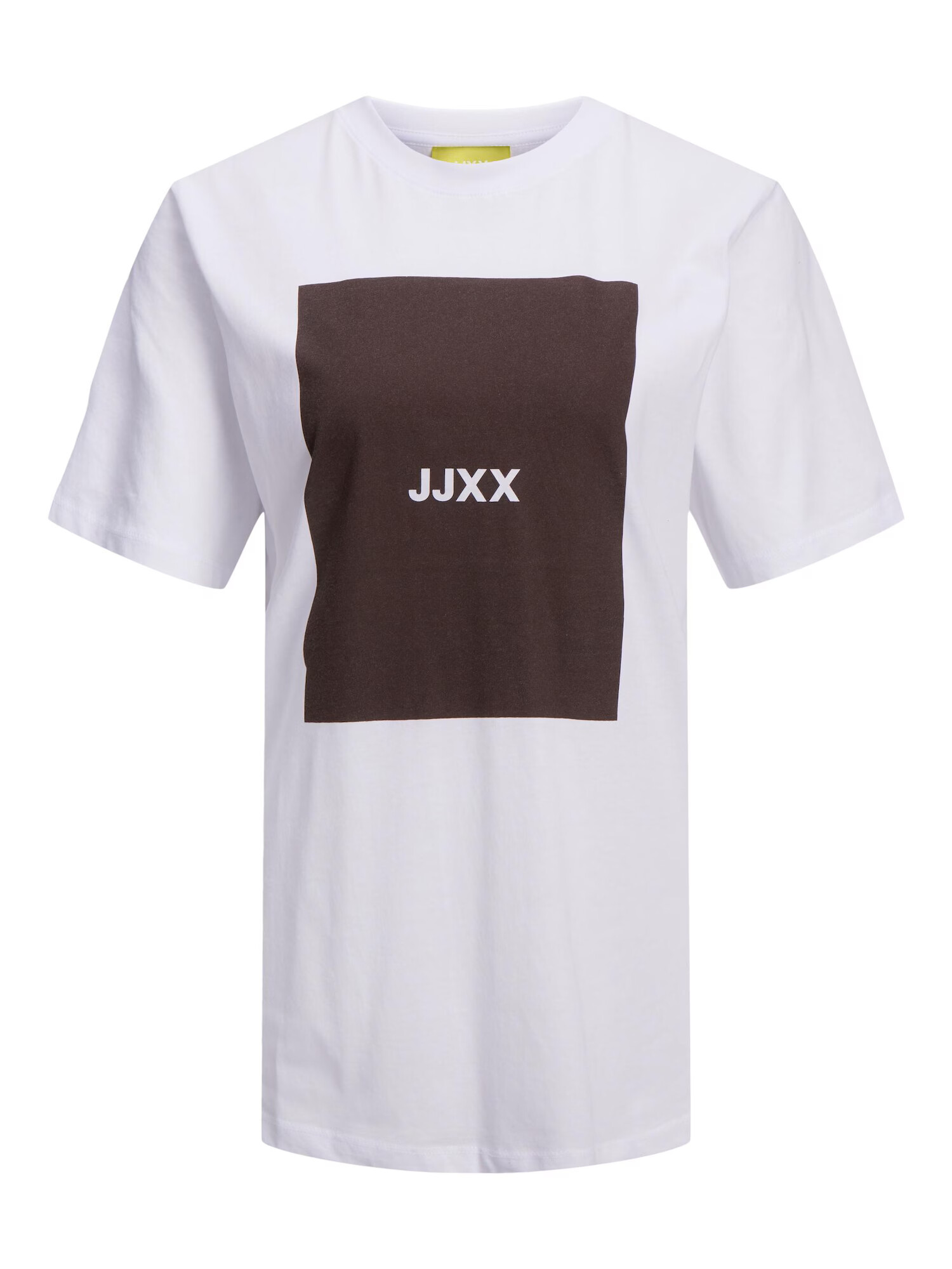 JJXX Tricou 'AMBER' ciocolatiu / alb - Pled.ro