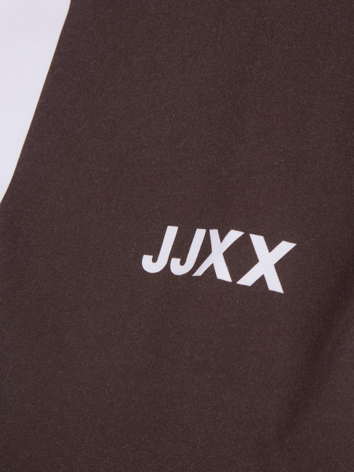 JJXX Tricou 'AMBER' ciocolatiu / alb - Pled.ro