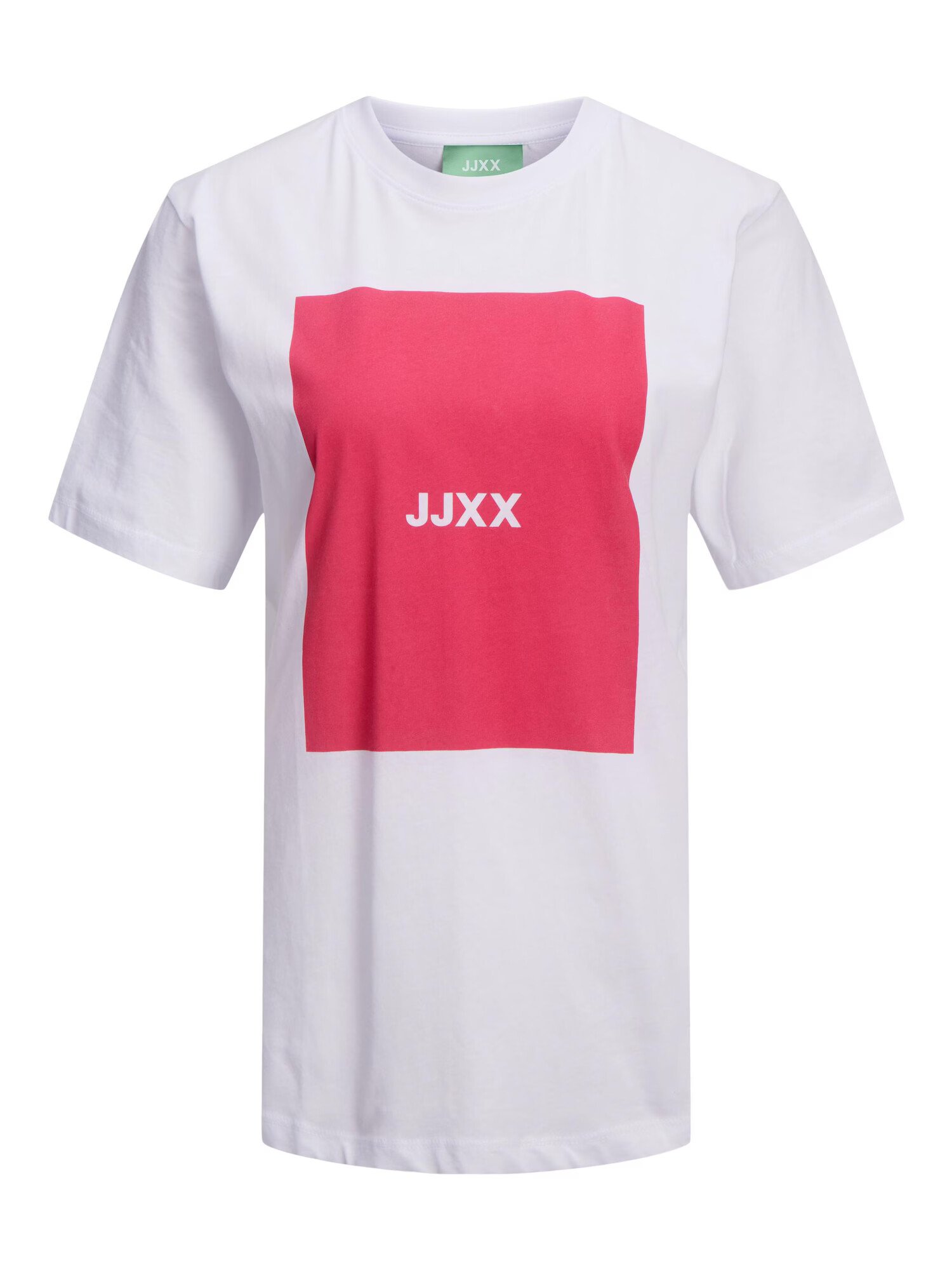 JJXX Tricou 'AMBER' roz / alb - Pled.ro