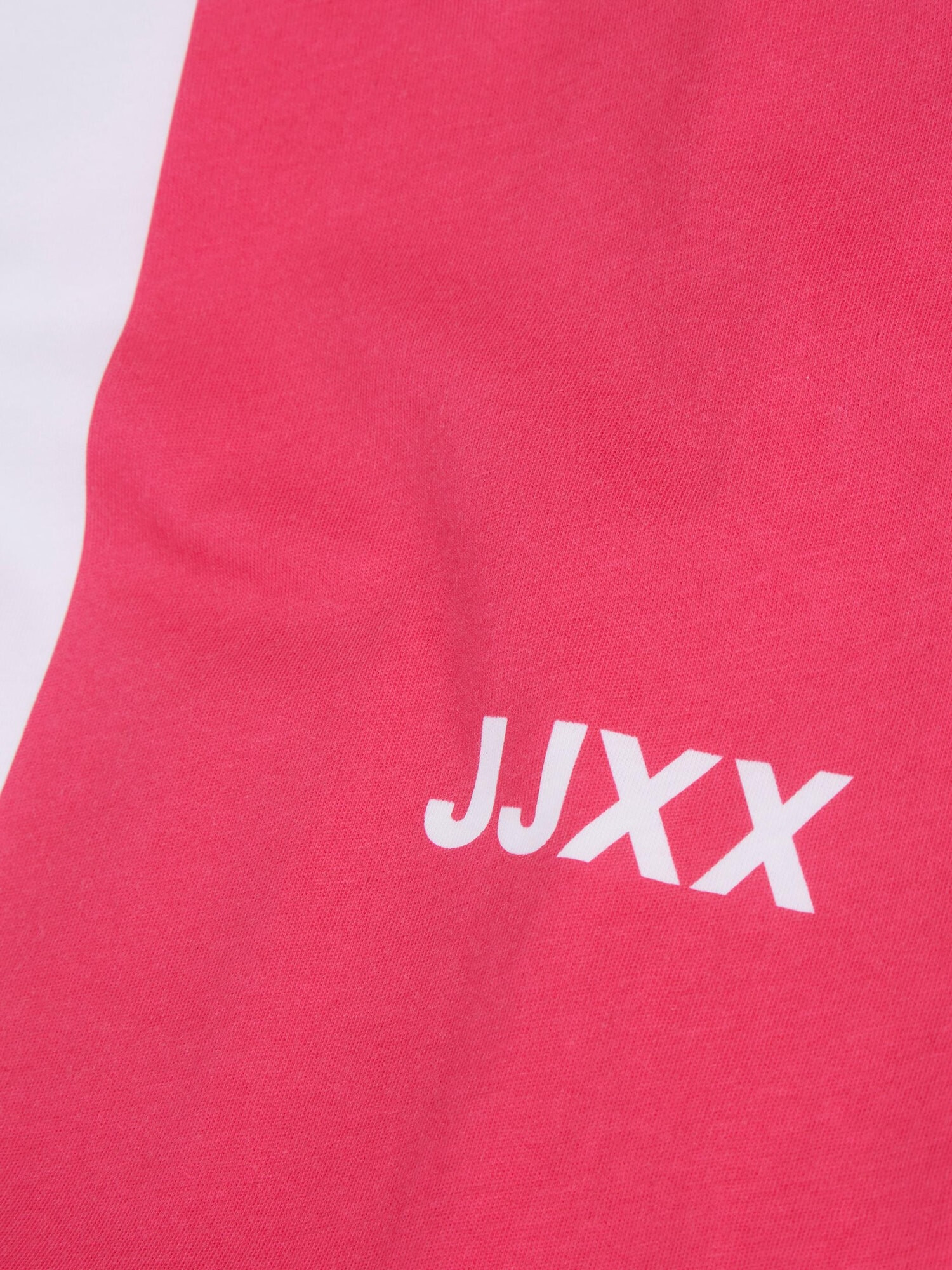 JJXX Tricou 'AMBER' roz / alb - Pled.ro