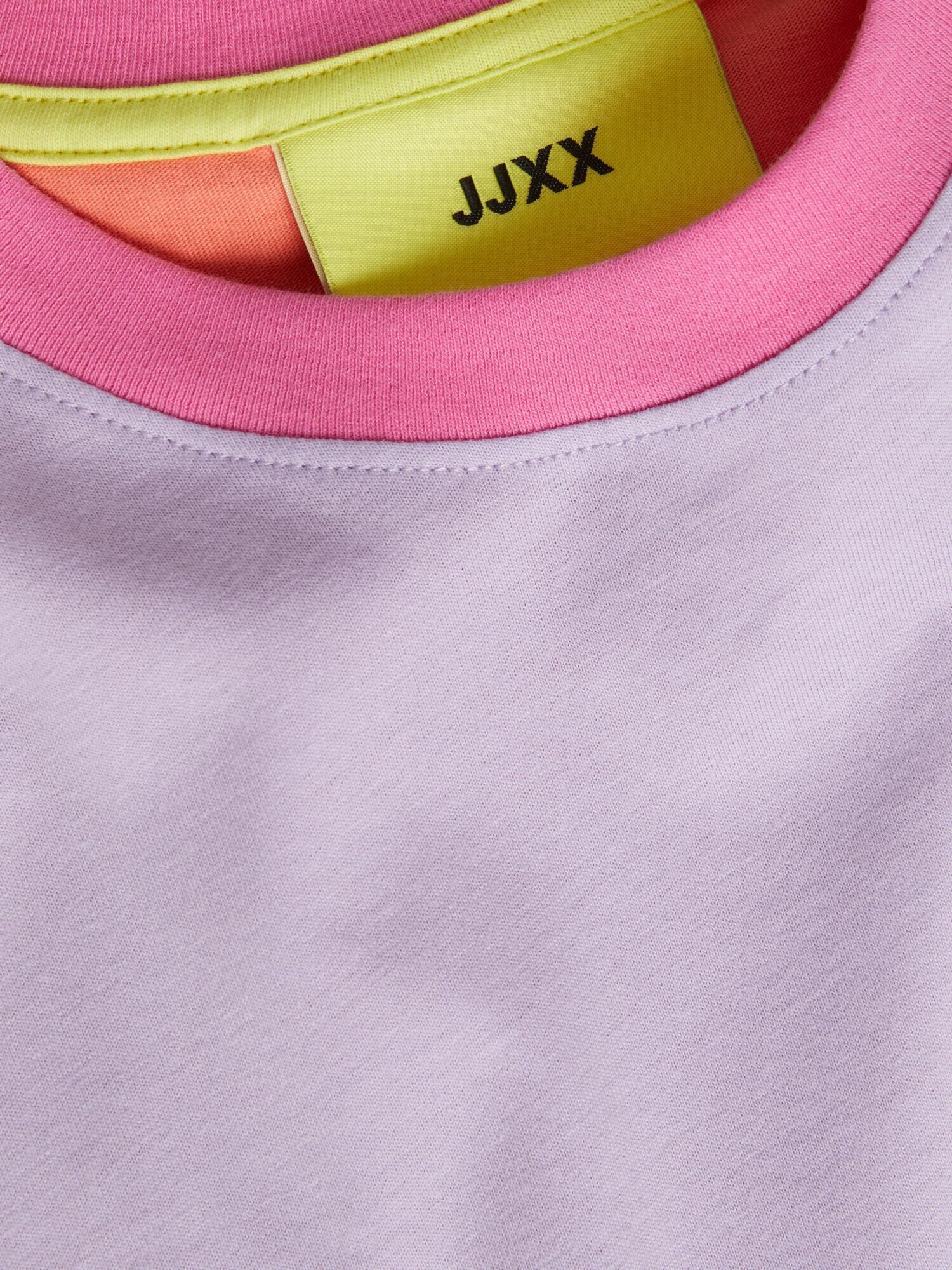 JJXX Tricou 'ANDREA' albastru deschis / galben pastel / mov liliachiu / portocaliu - Pled.ro