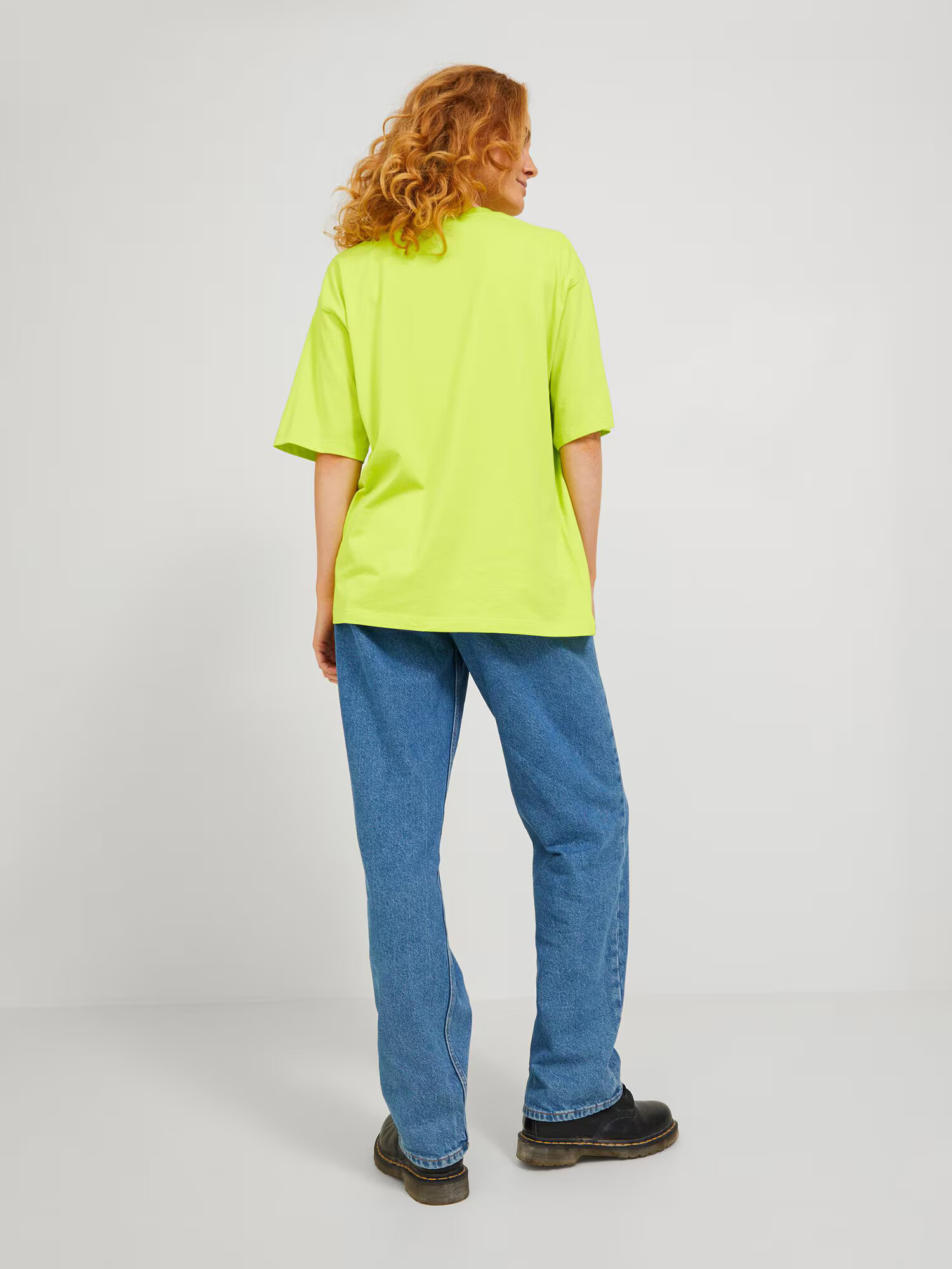 JJXX Tricou 'Andrea' verde deschis / alb - Pled.ro