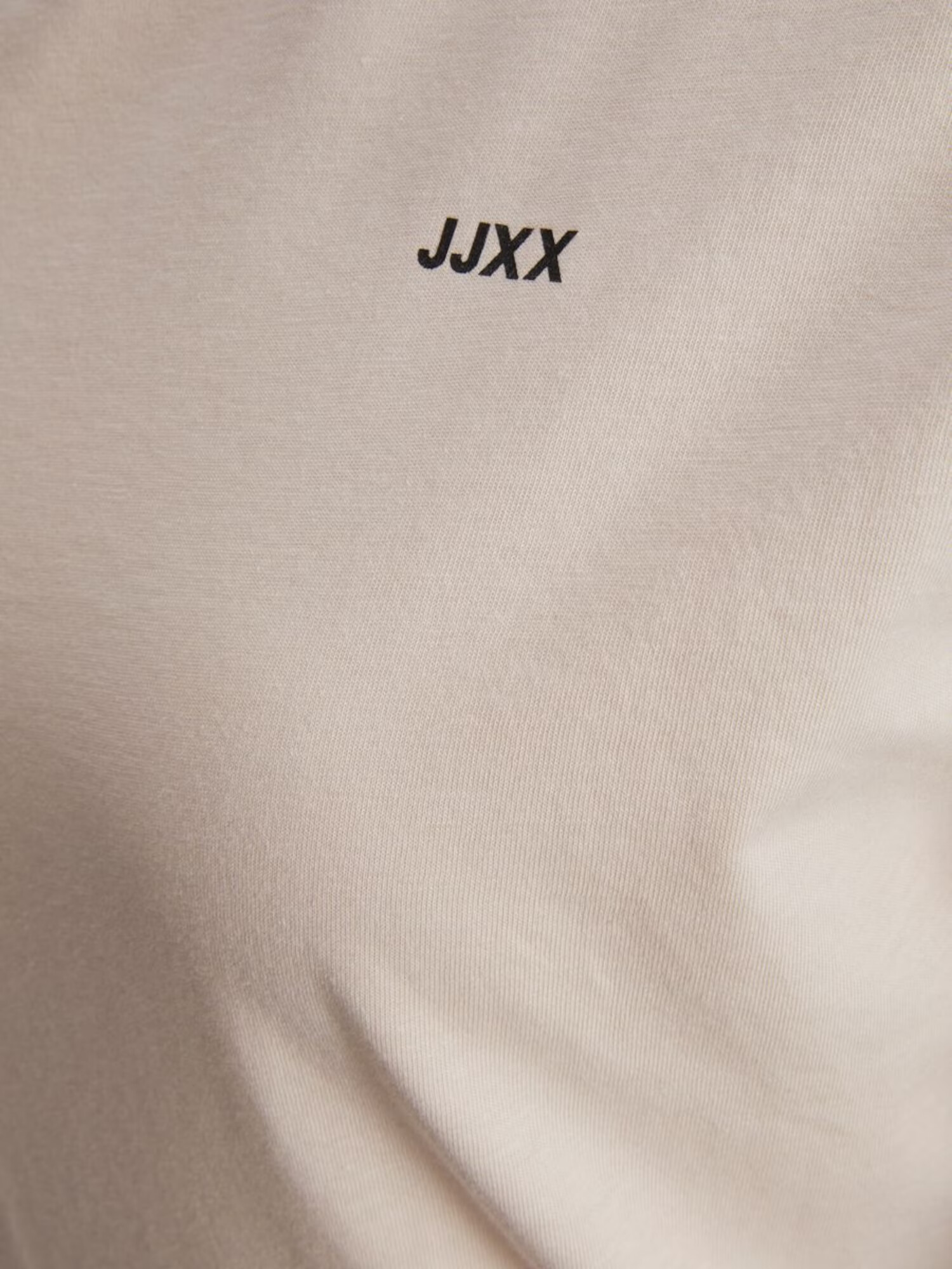 JJXX Tricou 'Anna' alb kitt / negru - Pled.ro