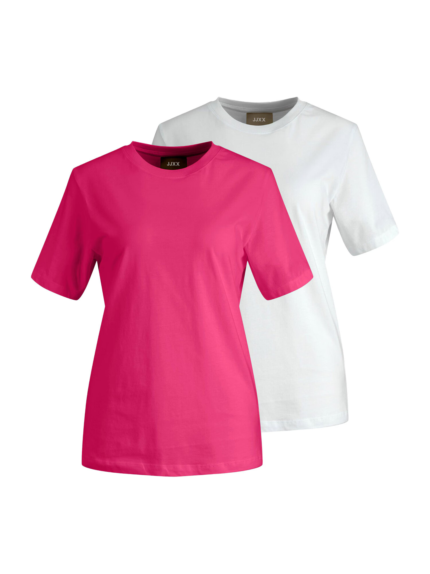 JJXX Tricou 'ANNA' fucsia / alb - Pled.ro