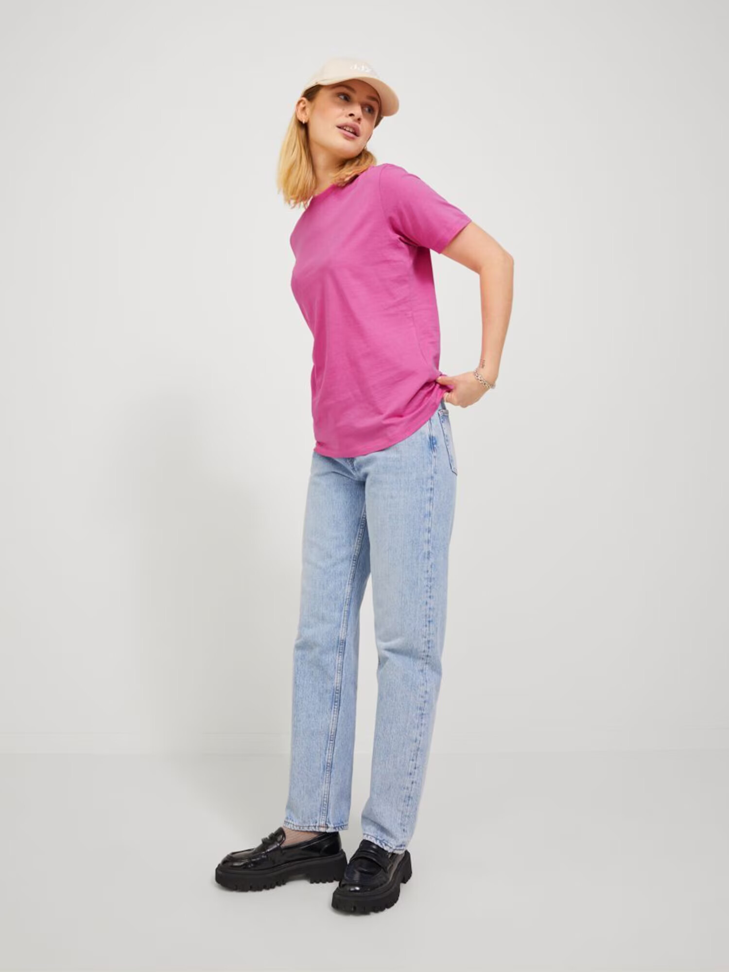 JJXX Tricou 'Anna' fucsia - Pled.ro