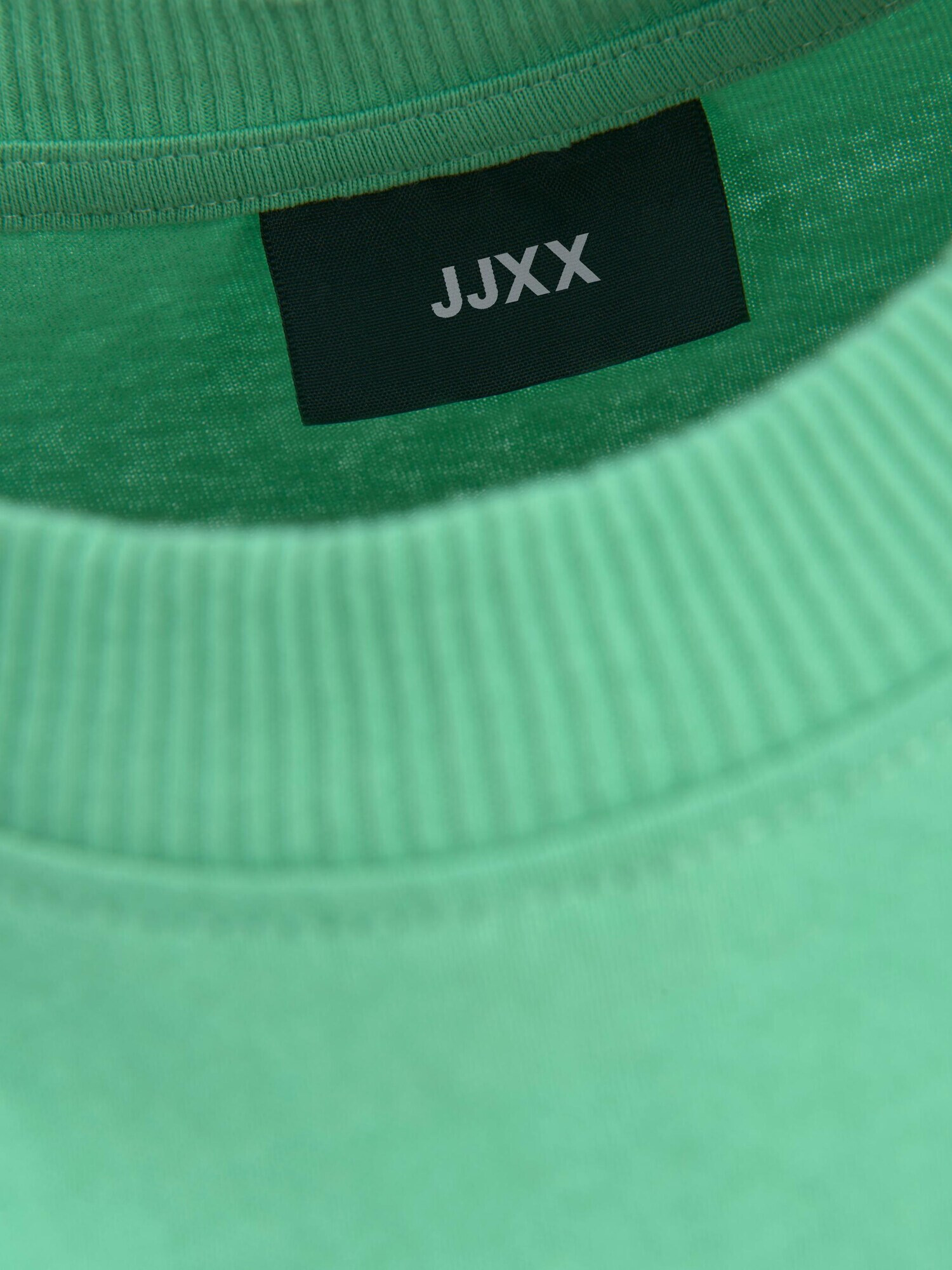 JJXX Tricou 'BEA' verde jad / alb - Pled.ro