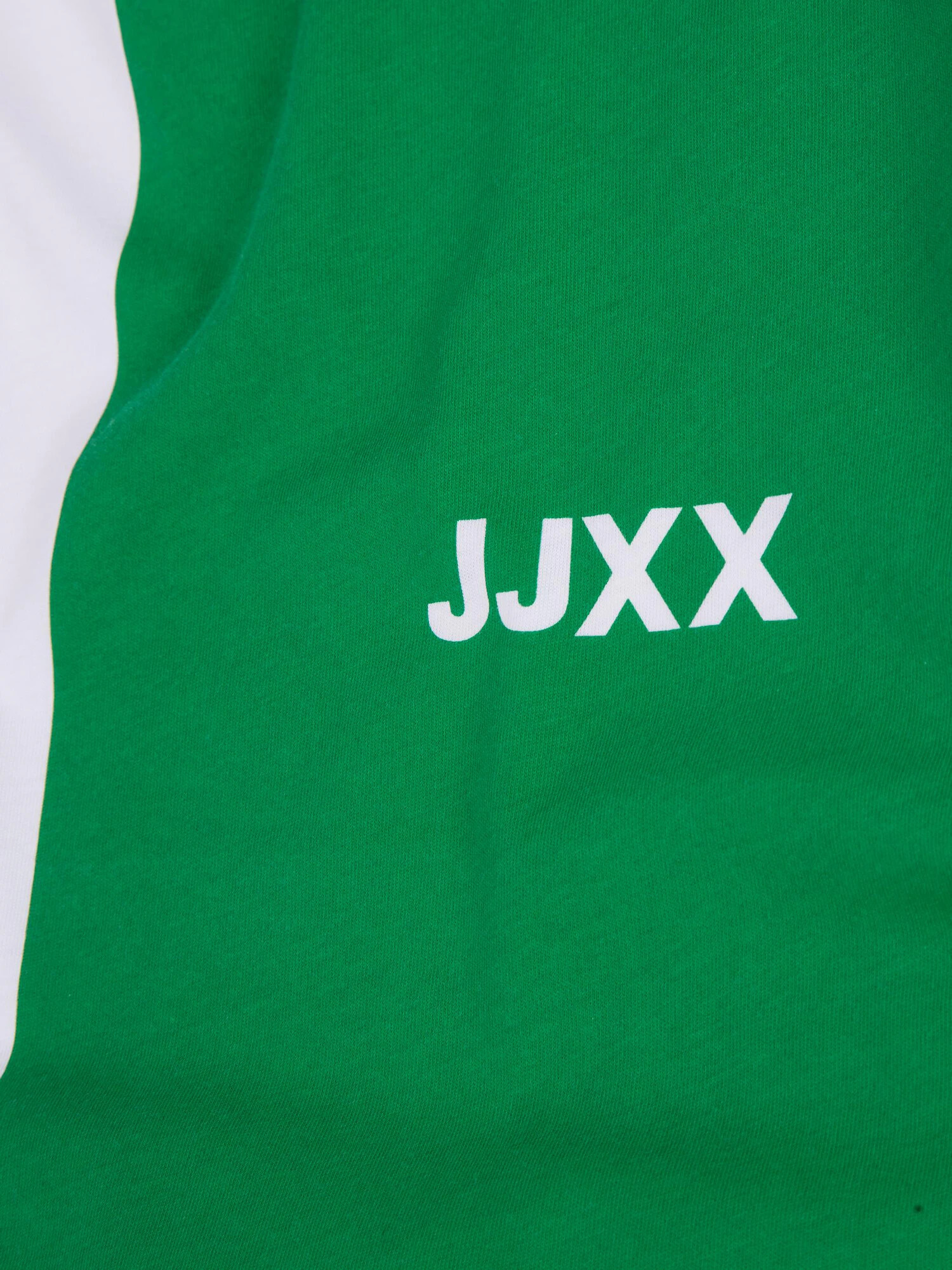 JJXX Tricou 'JXAMBER' verde / alb - Pled.ro