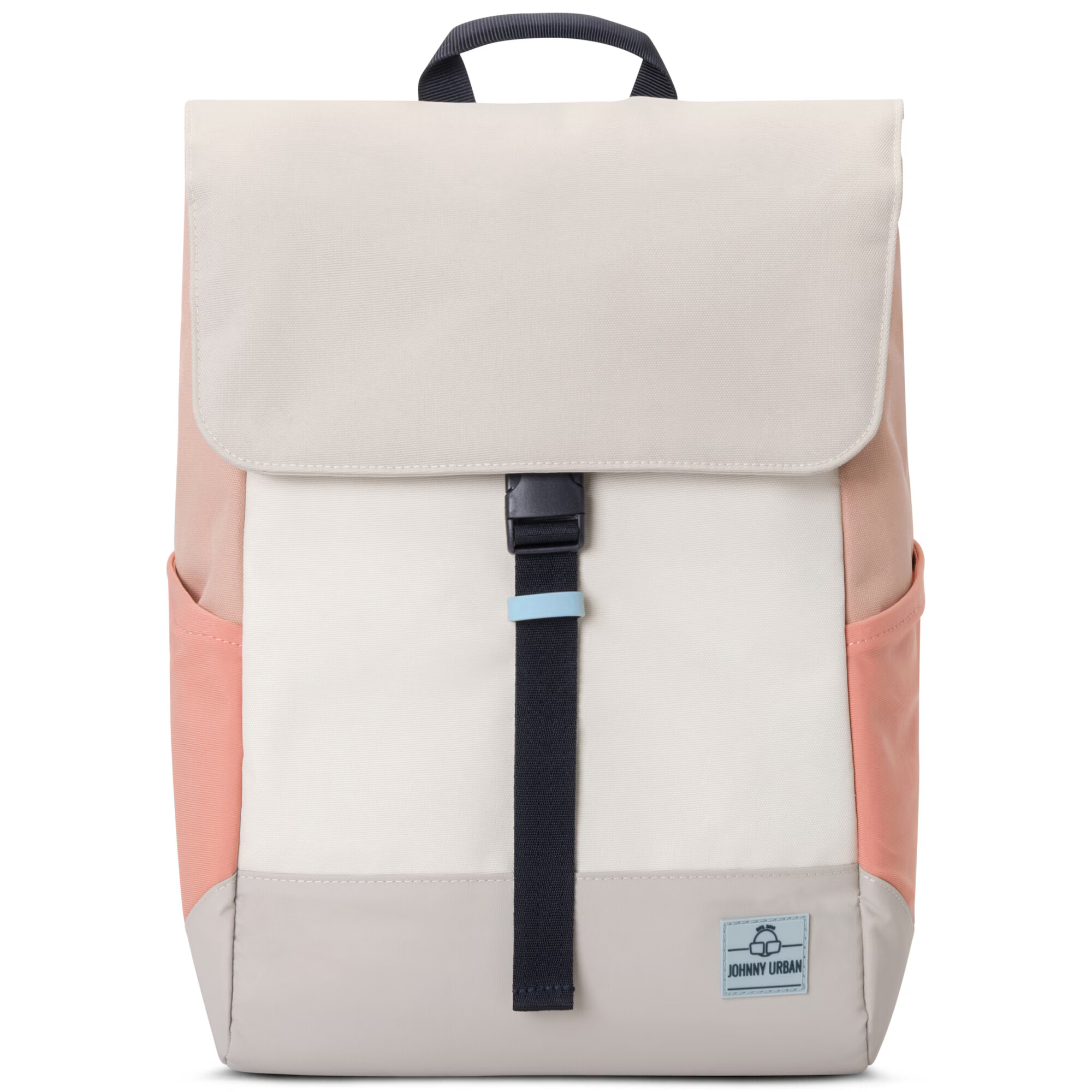 Johnny Urban Rucsac 'Mika' crem / gri deschis / roz - Pled.ro