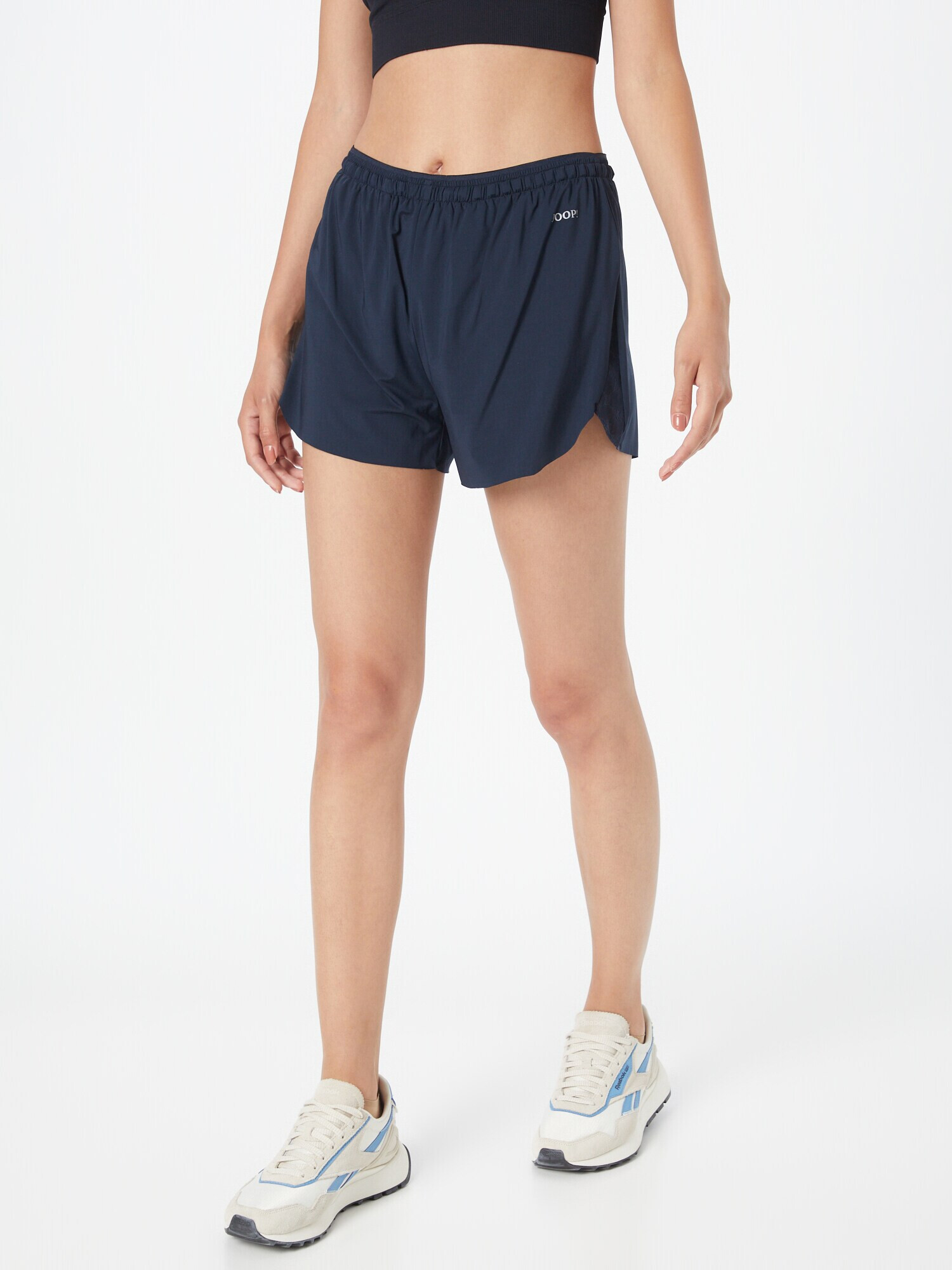 JOOP! Activewear Pantaloni albastru noapte / alb - Pled.ro