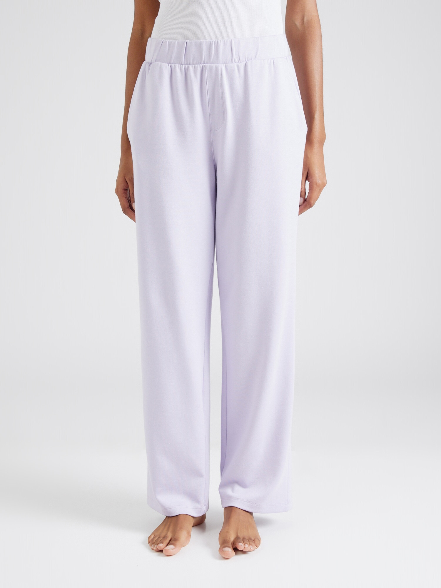 JOOP! Bodywear Pantaloni de pijama mov liliachiu / alb - Pled.ro