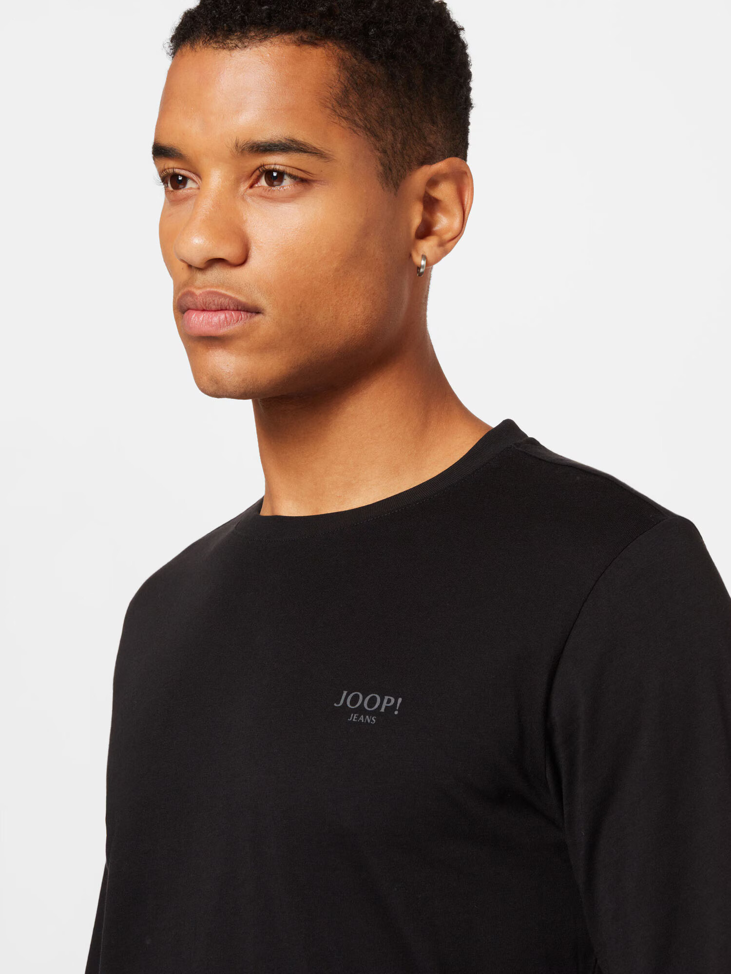 JOOP! Jeans Tricou 'Alphis' gri / negru - Pled.ro