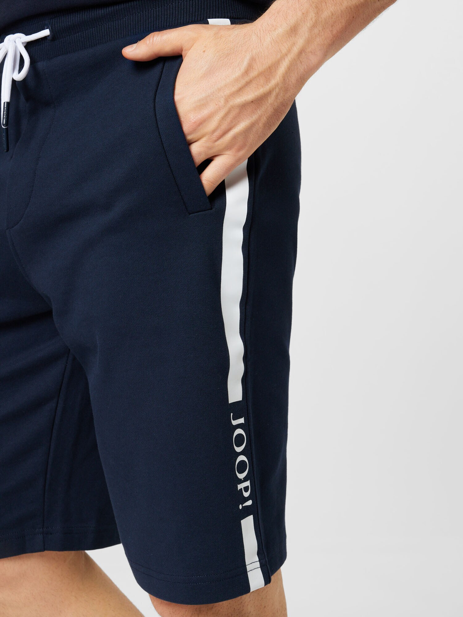 JOOP! Pantaloni bleumarin / alb - Pled.ro