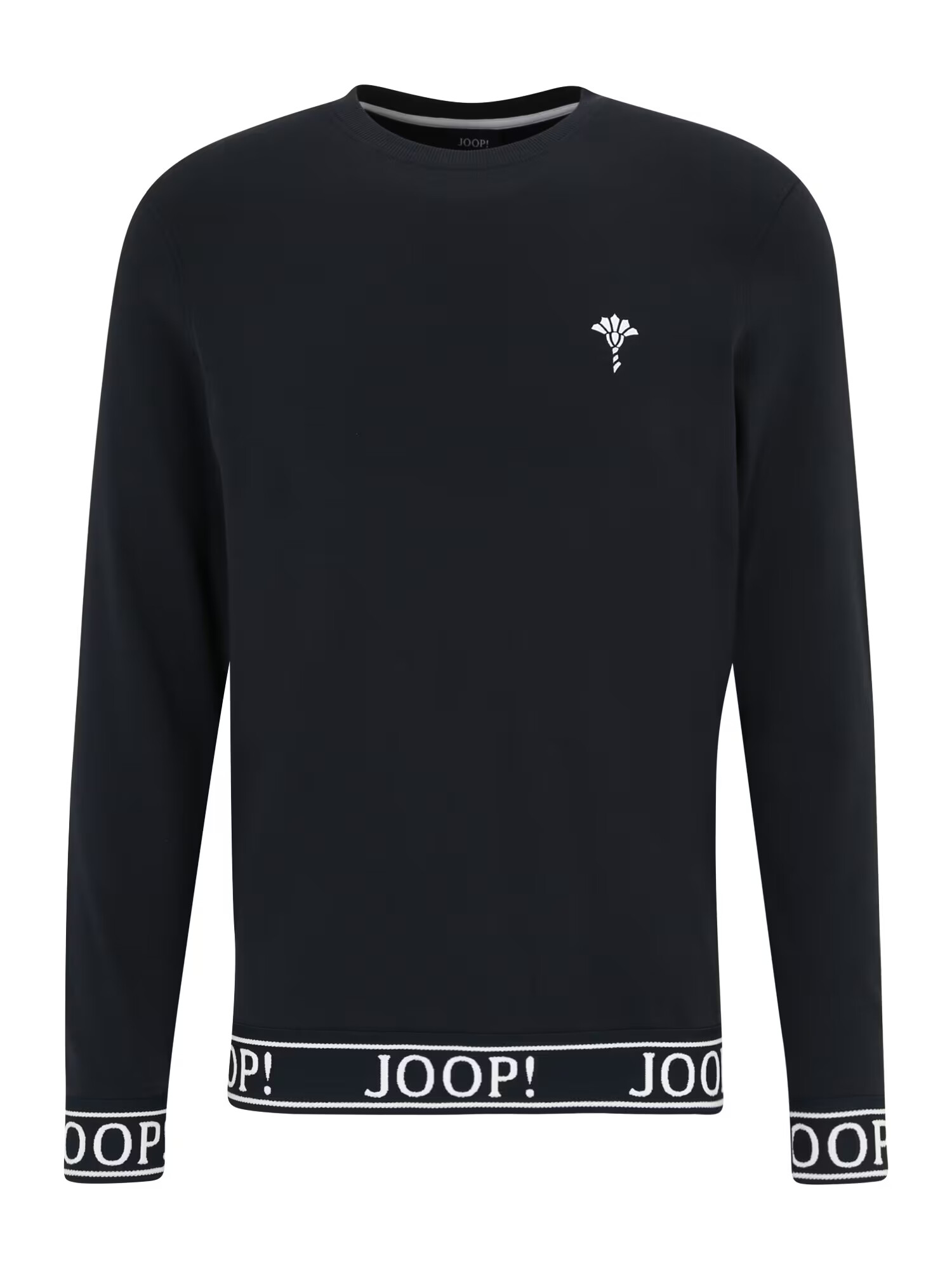 JOOP! Pijama lungă albastru cobalt / alb - Pled.ro