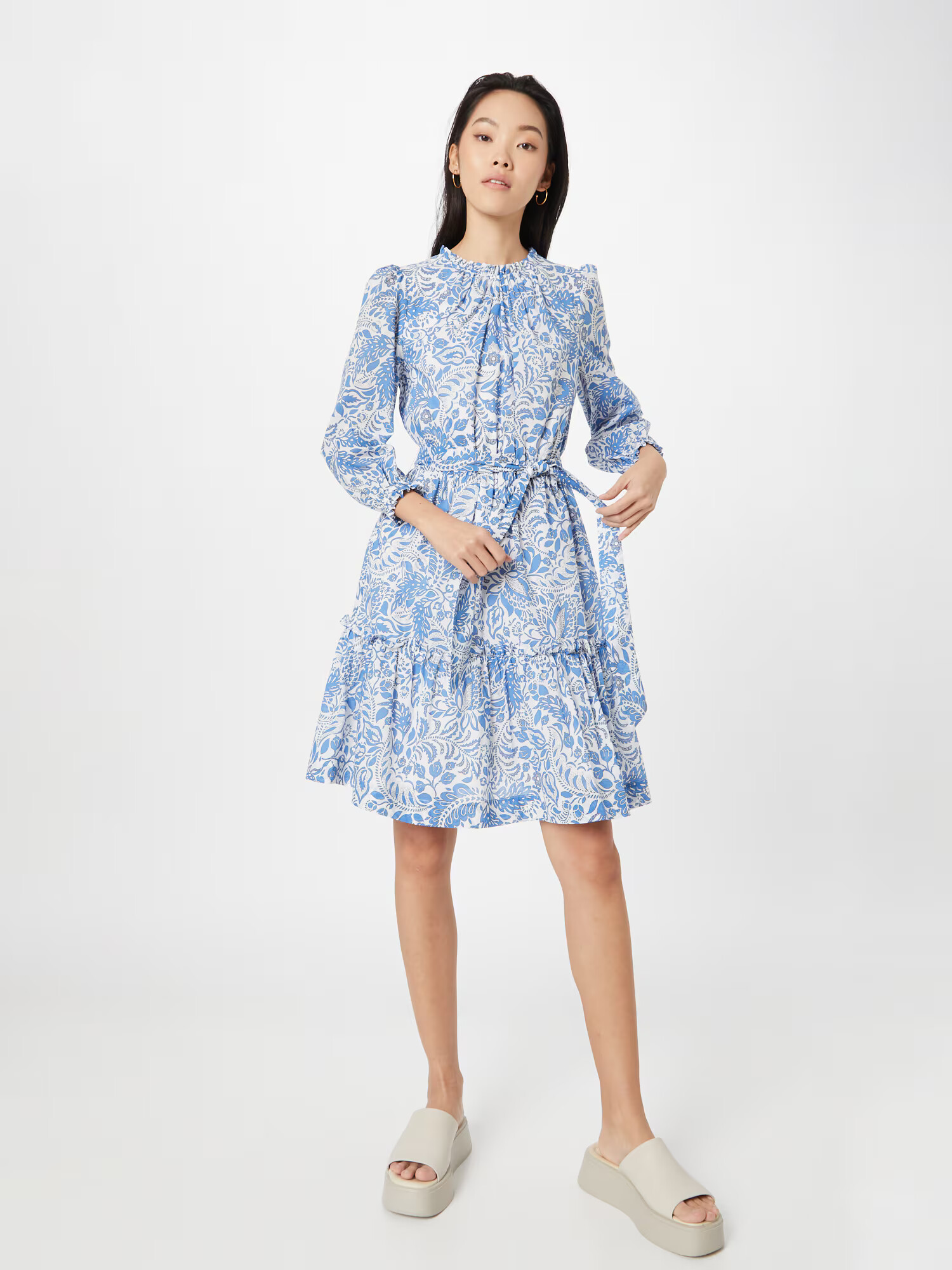 JOOP! Rochie albastru deschis / alb - Pled.ro