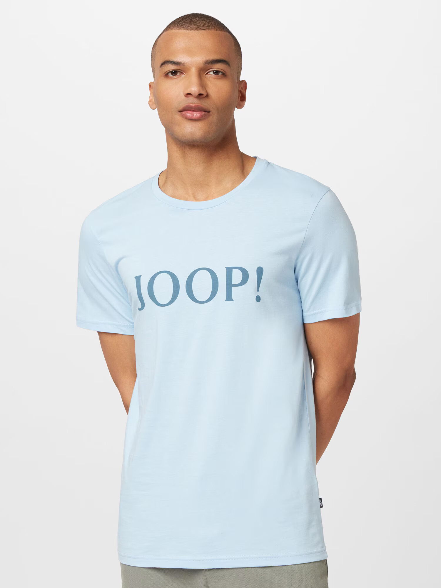 JOOP! Tricou 'Alerio' albastru porumbel / albastru deschis - Pled.ro