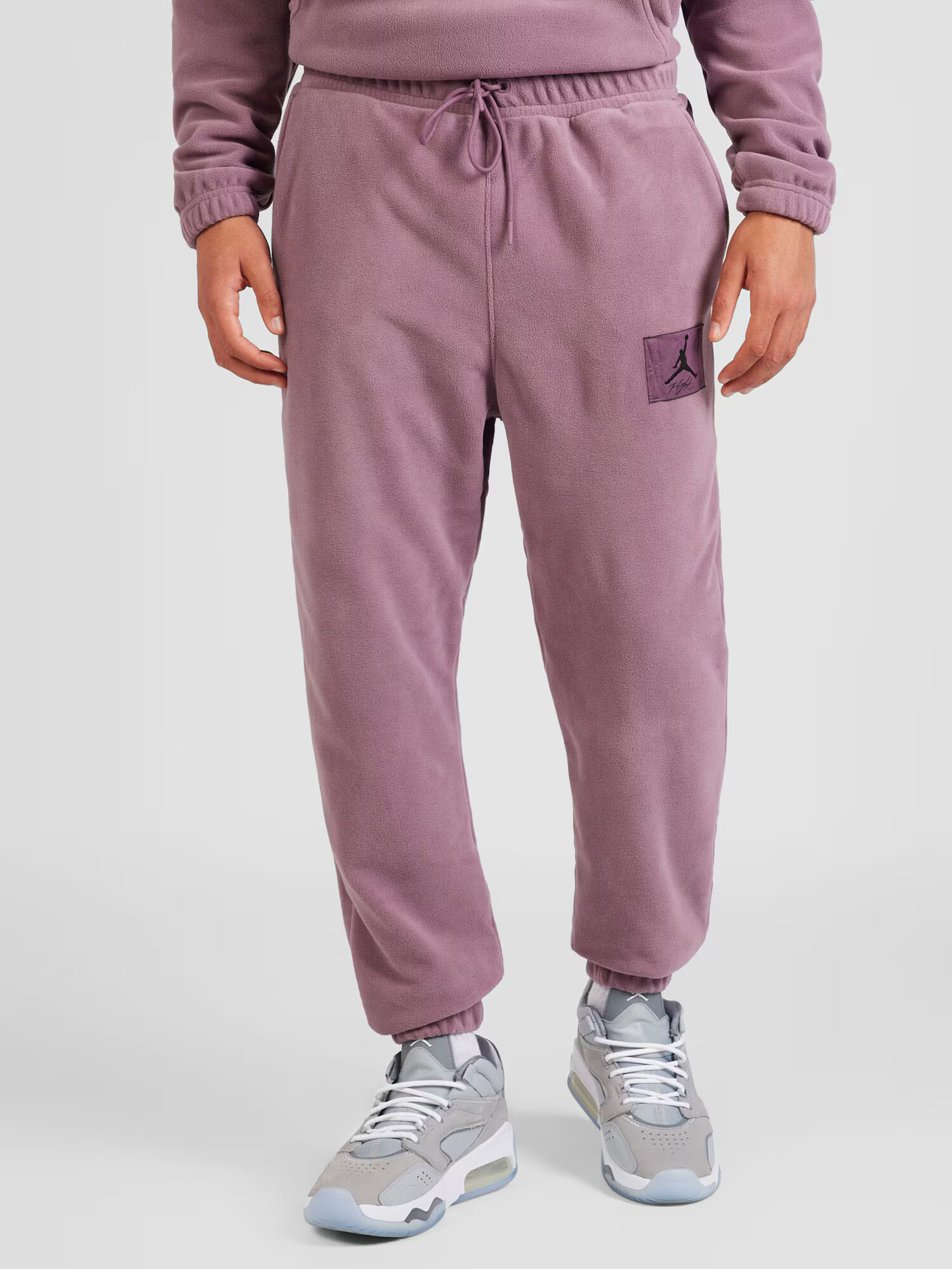 Jordan Pantaloni 'Essential' mauve / negru - Pled.ro